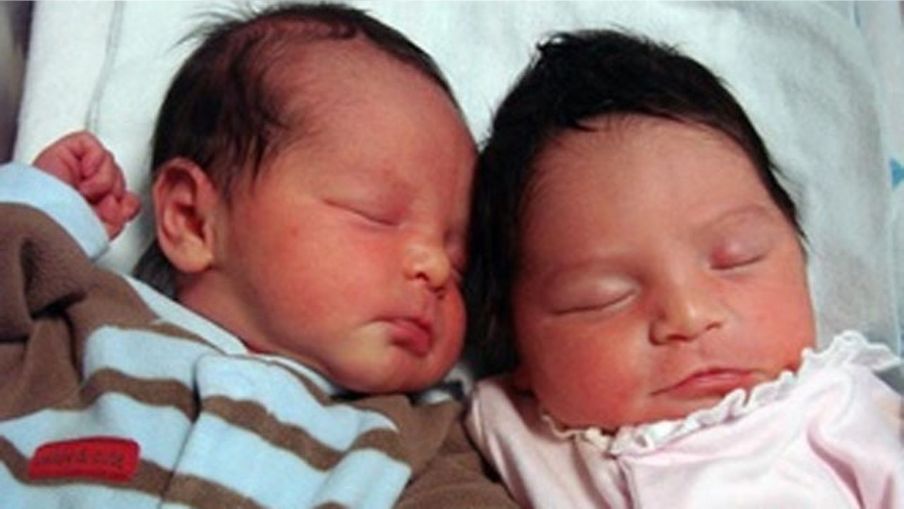 Twins Nathan and Natalie were delivered at Morton Plant Hospital.