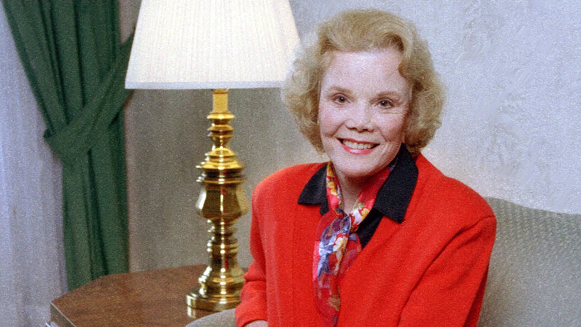 Nanette Fabray, seen in the above file photo from 1997, passed away Thursday at the age of 97, her son confirmed to media outlets.