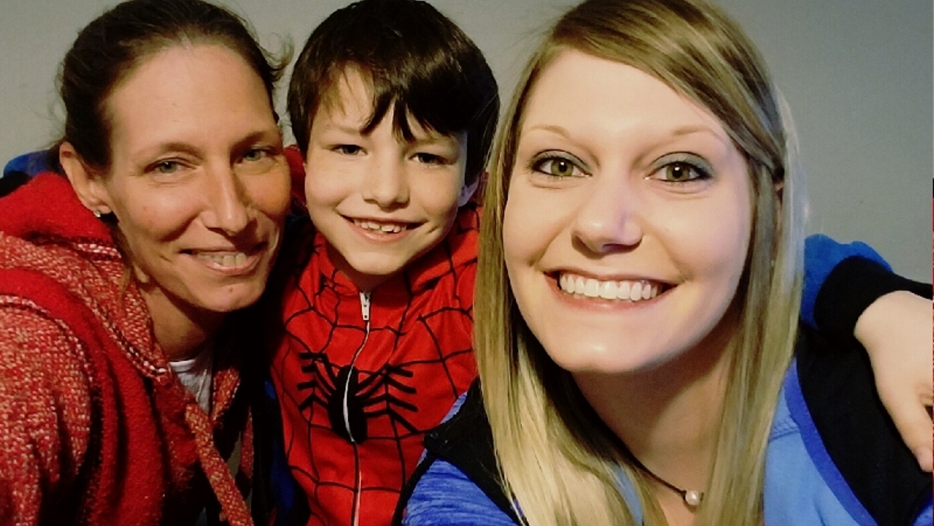 Tracy Dowdy Fain, left, suffered a stroke while at an appointment with her son.