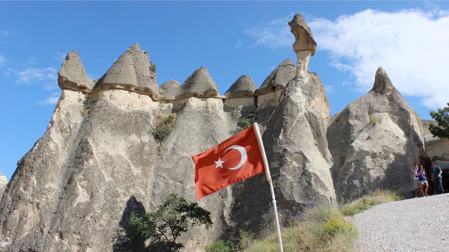 The stunning Fairy chimneys.