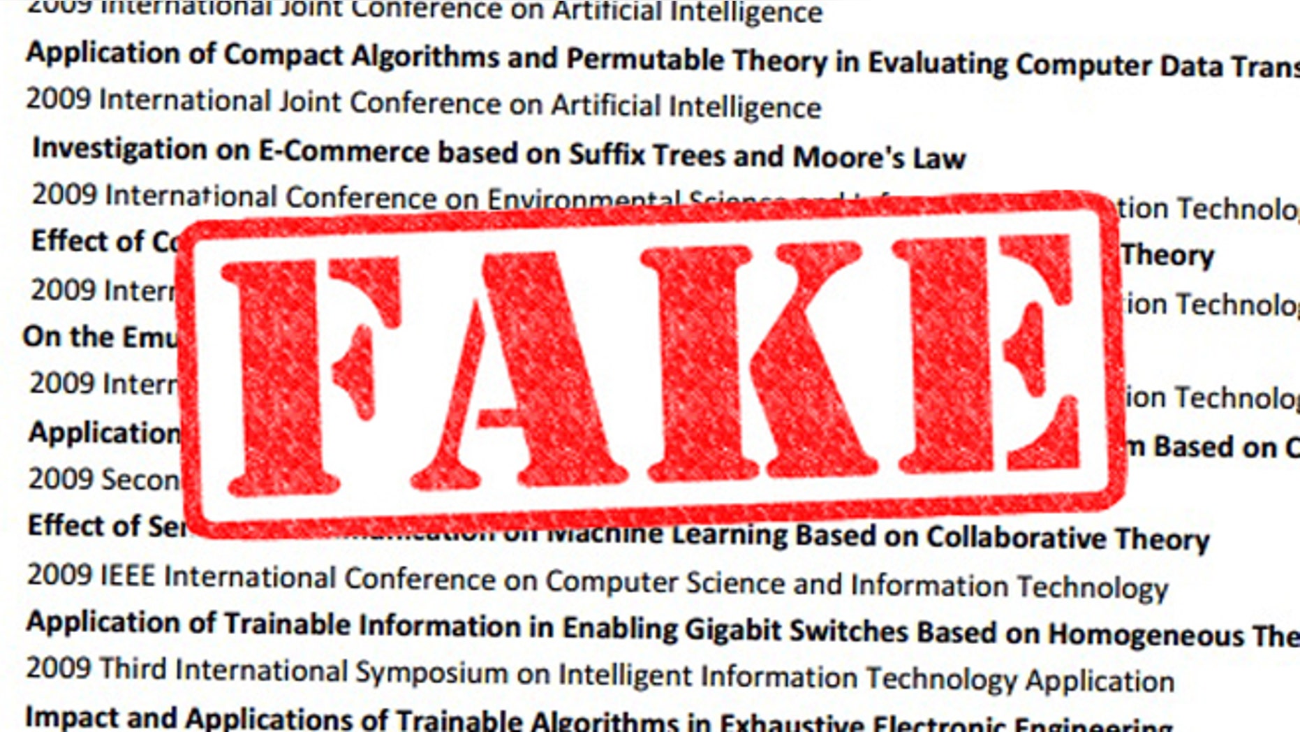 But how could gibberish end up in respectable science papers? The man who discovered the recent frauds said it showed slipping standards among scientists.