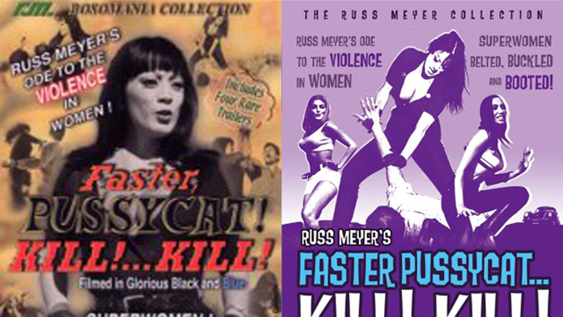 Tura Satana starred in the cult film "Faster, Pussycat! Kill! Kill!" (Arrow DVD)