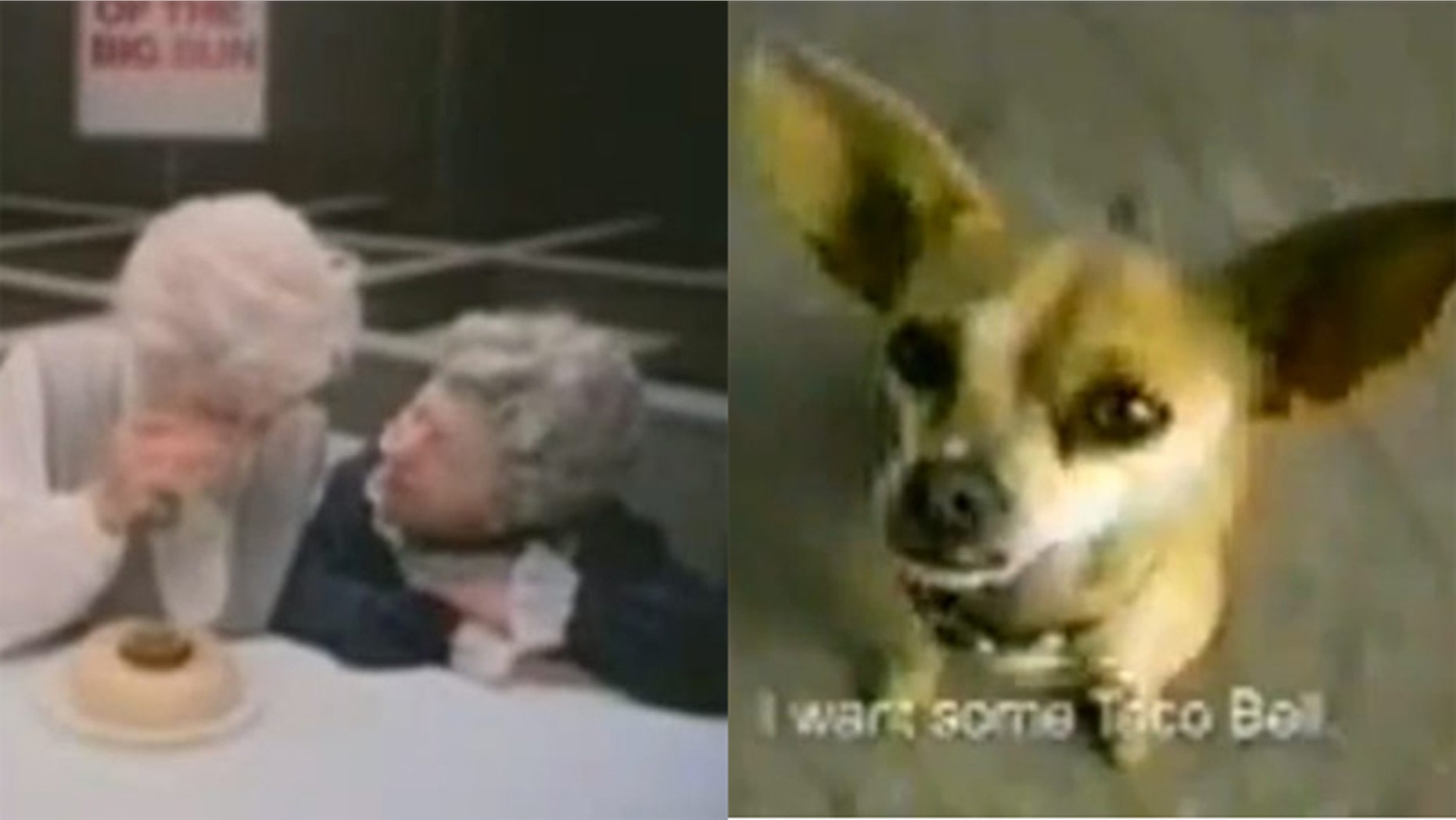 Remember these classic commercials for Wendy's and Taco Bell?