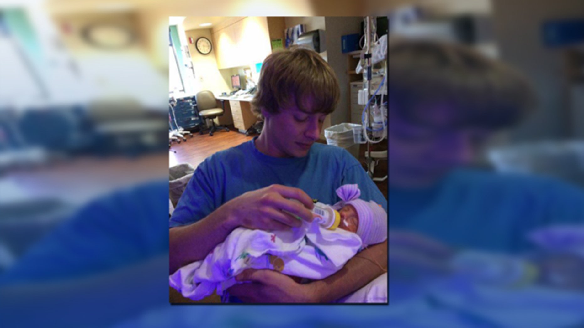 James Gardner and his daughter
