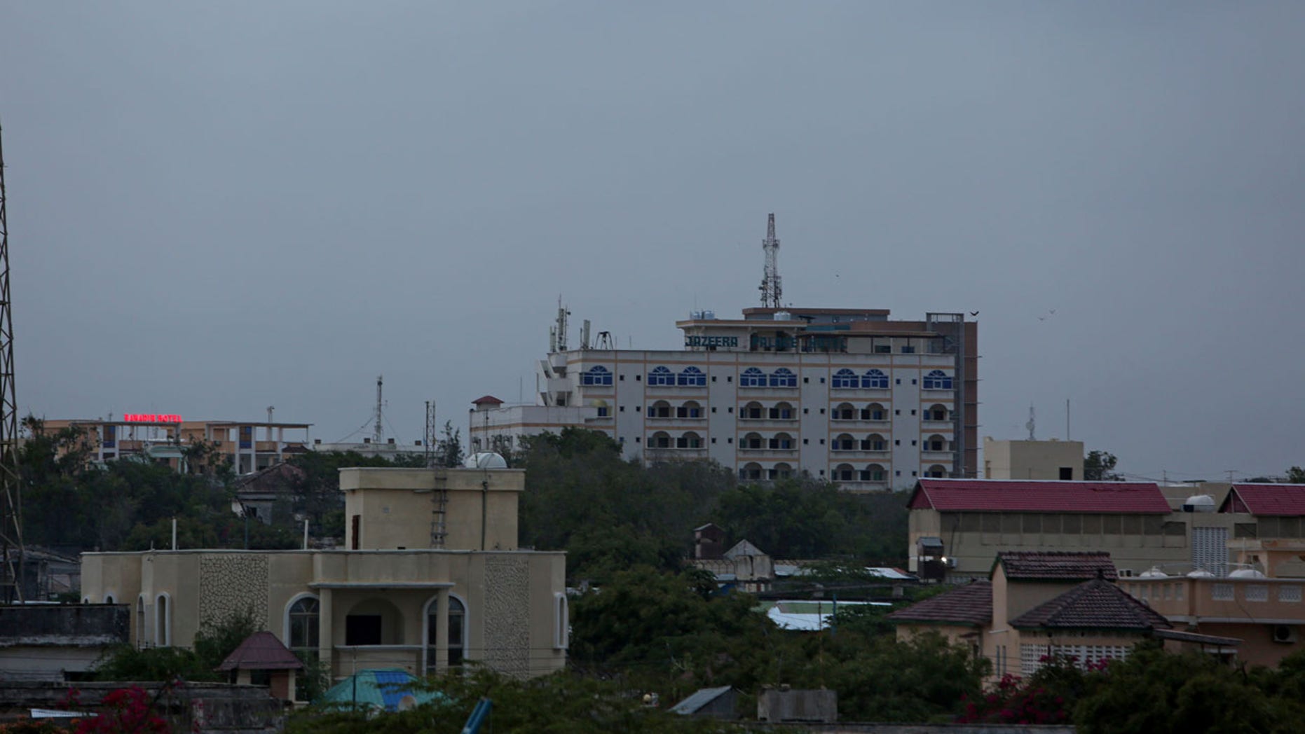 FILE 2017: A general view of the city skyline of Mogadishu, Somalia.