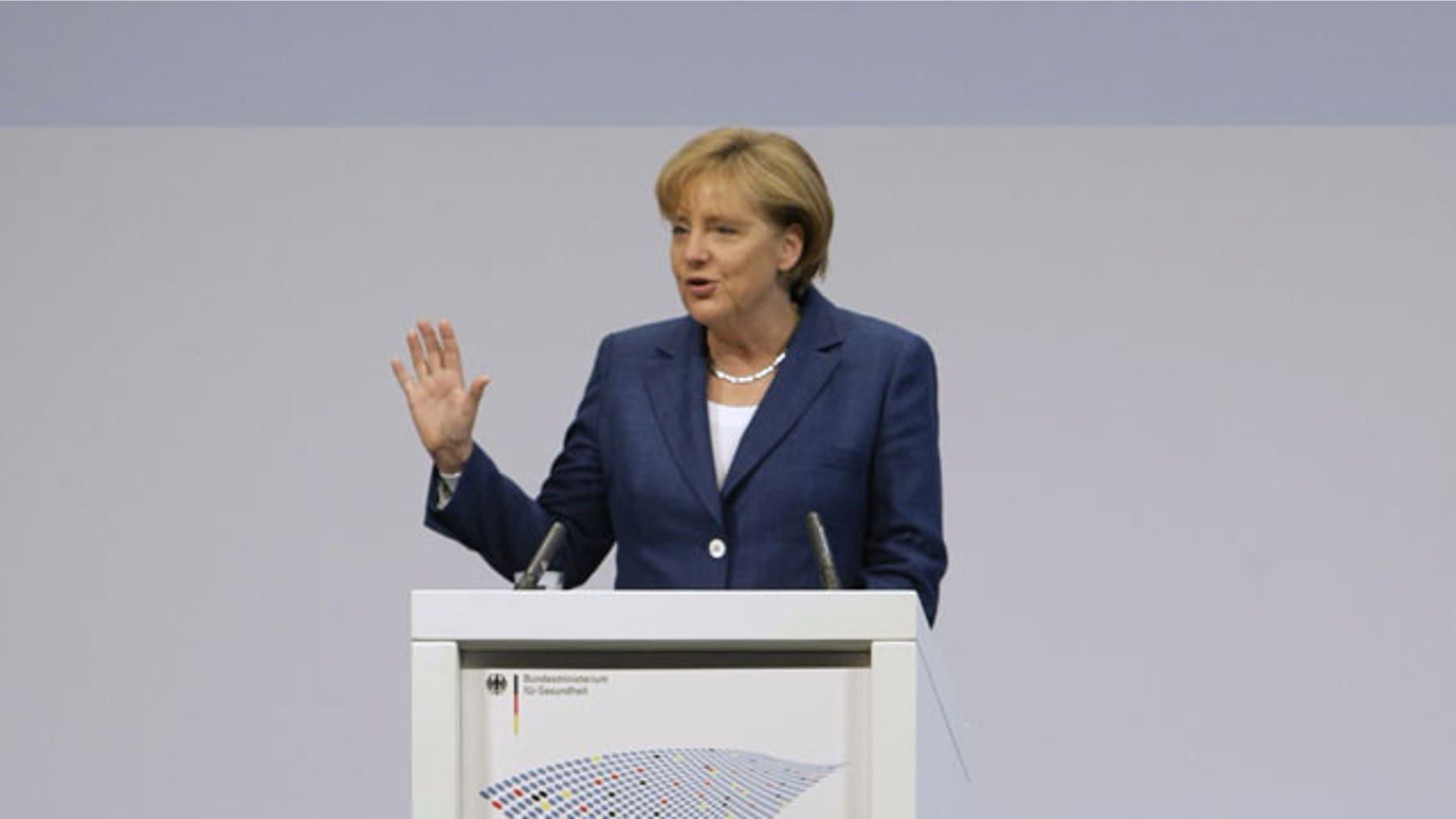 German Chancellor Angela Merkel