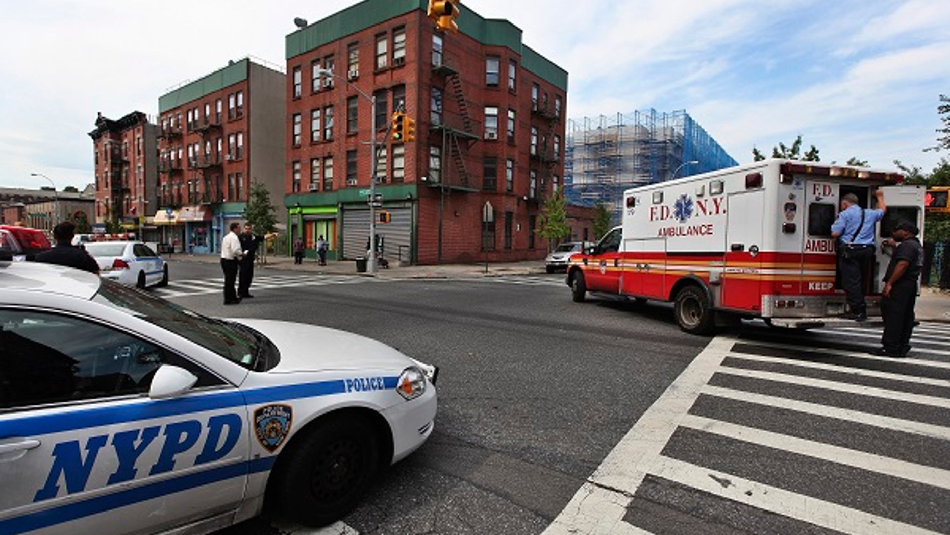 An award-winning FDNY paramedic was accused of groping a woman while driving to the hospital Sunday, April 8, 2018.