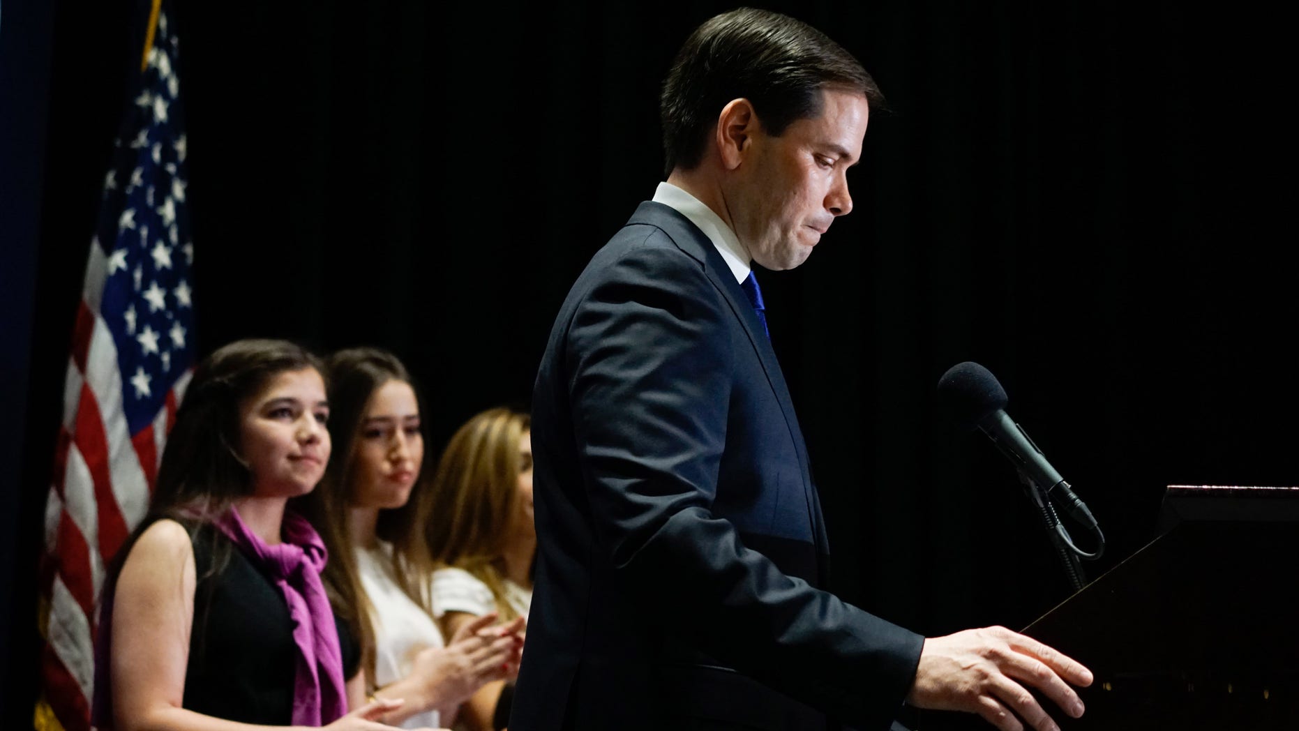 U.S. Senator Marco Rubio on March 15, 2016 in Miami, Florida.