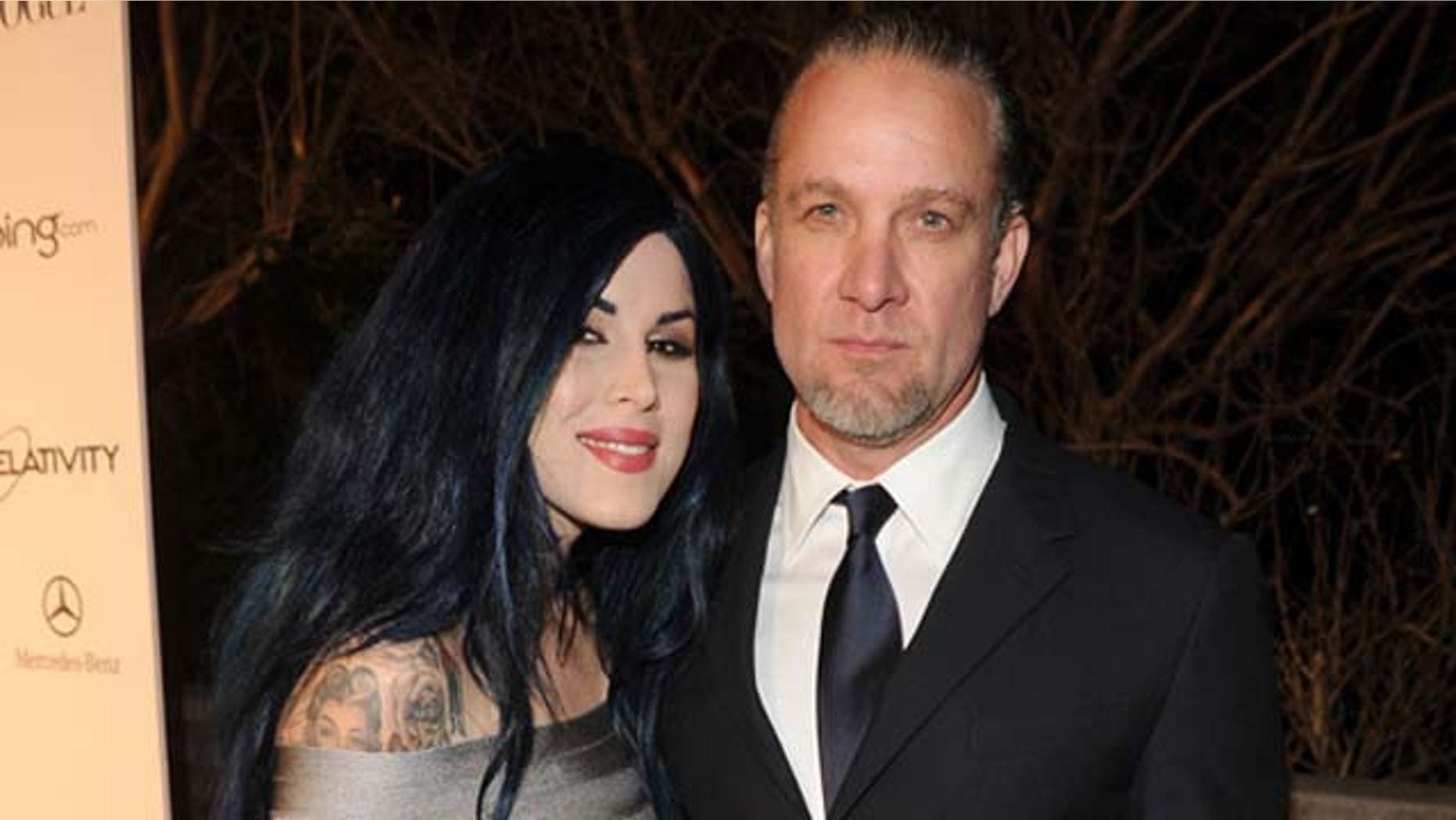 Jan. 15, 2011: TV Personalities Kat Von D and Jesse James attend the Art Of Elysium 'Heaven' Gala held at the California Science Center in Los Angeles, Calif.