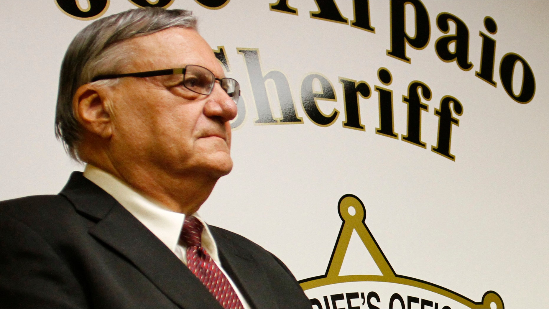 Sheriff Joe Arpaio, of Arizona's Maricopa County.