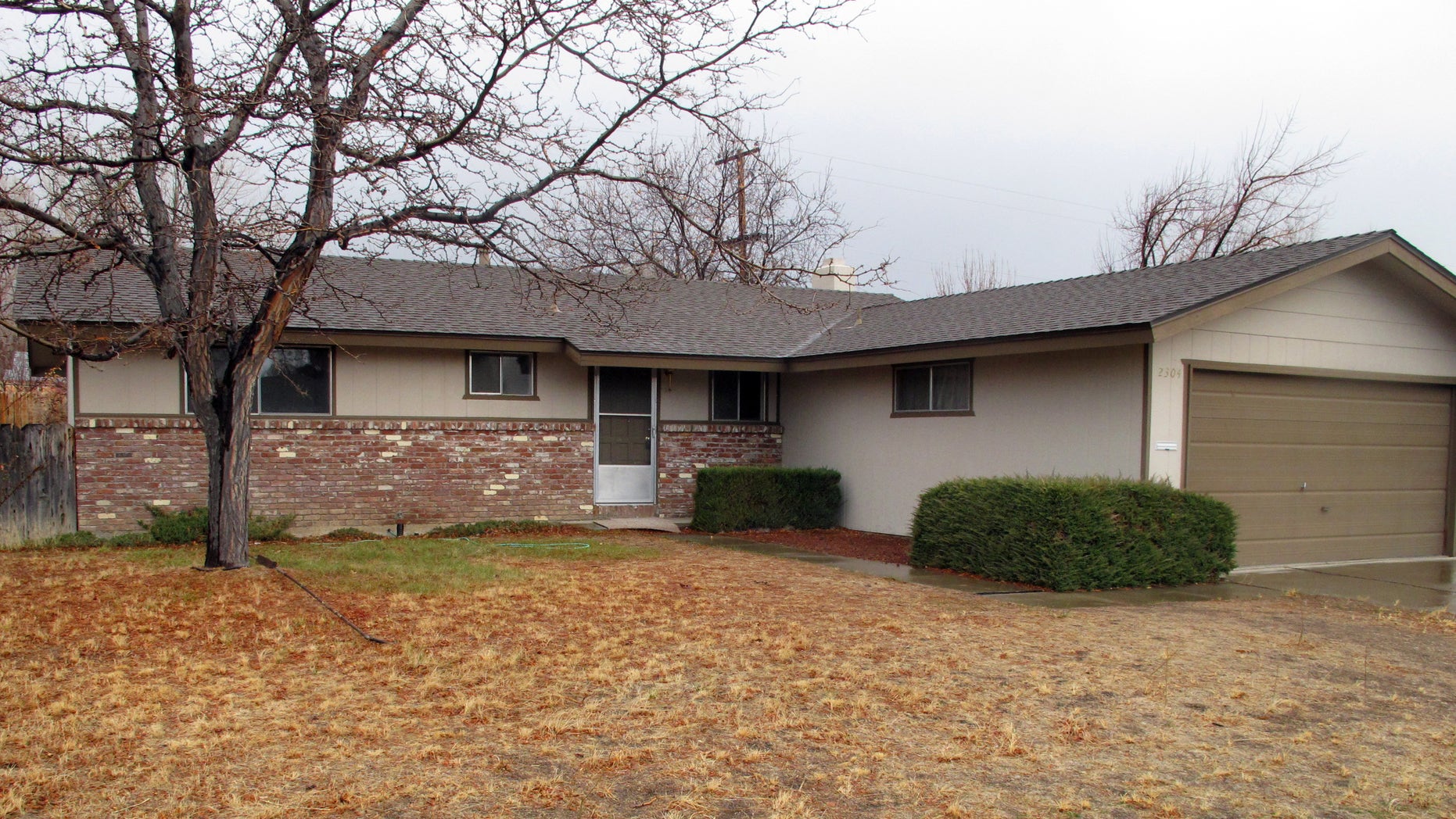 Dec. 17, 2012: The Carson City, Nev. home of Walter Samaszko Jr.