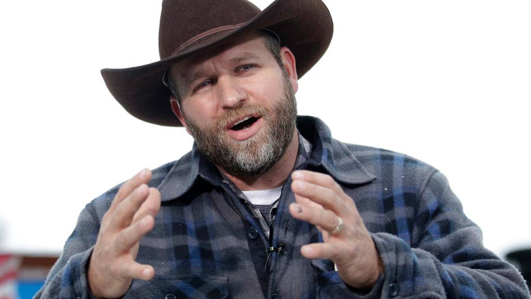 Ammon Bundy in January.