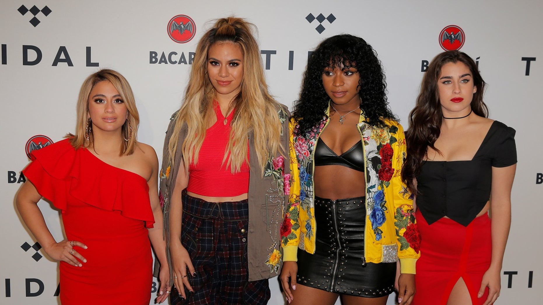 Fifth Harmony arrive for the TIDAL X benefit concert in New York October 17, 2017. REUTERS/Lucas Jackson - RC17DE9A3F00