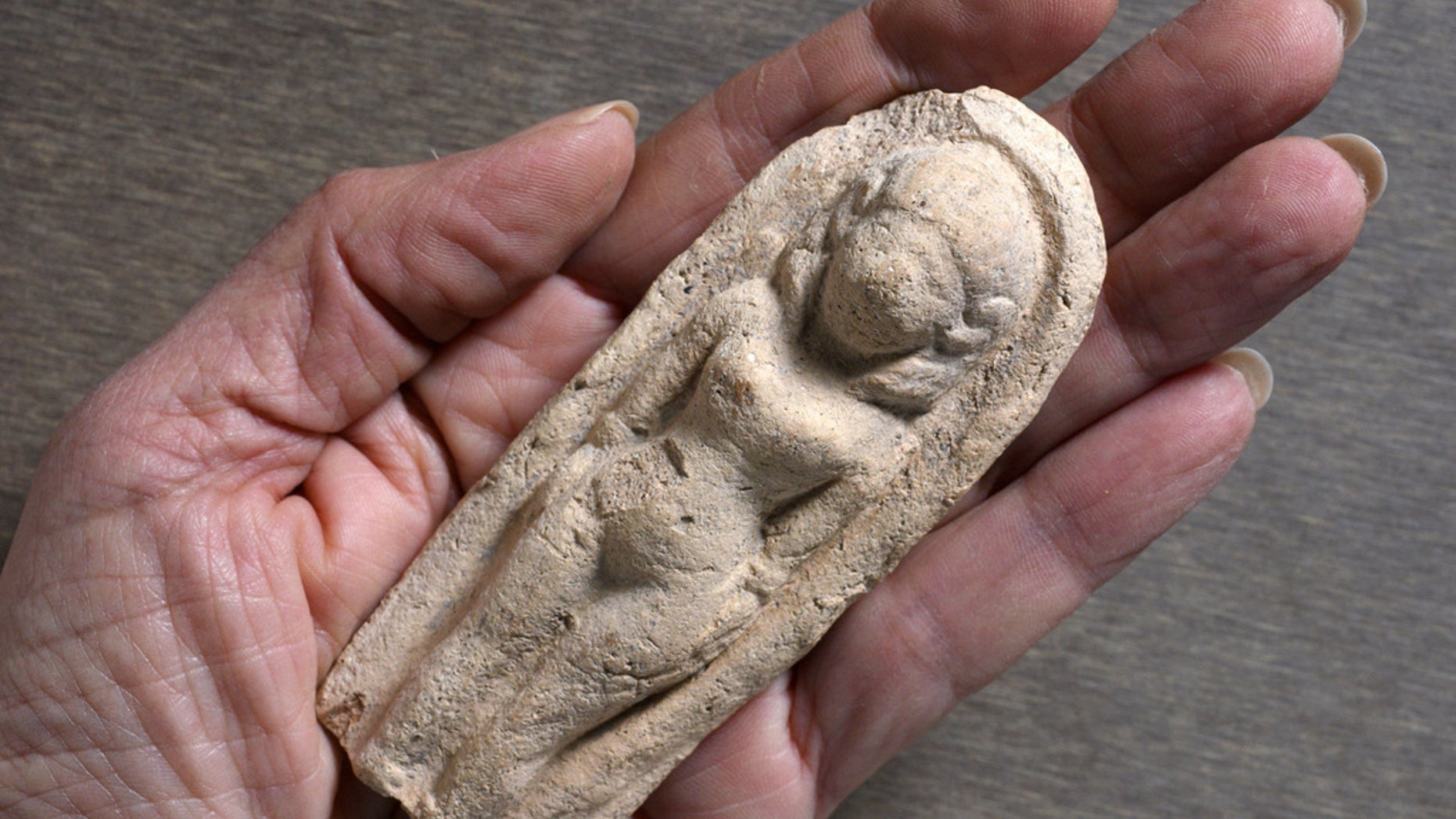 A 3,400-year-old figurine found by a 7-year-old boy in Israel.
