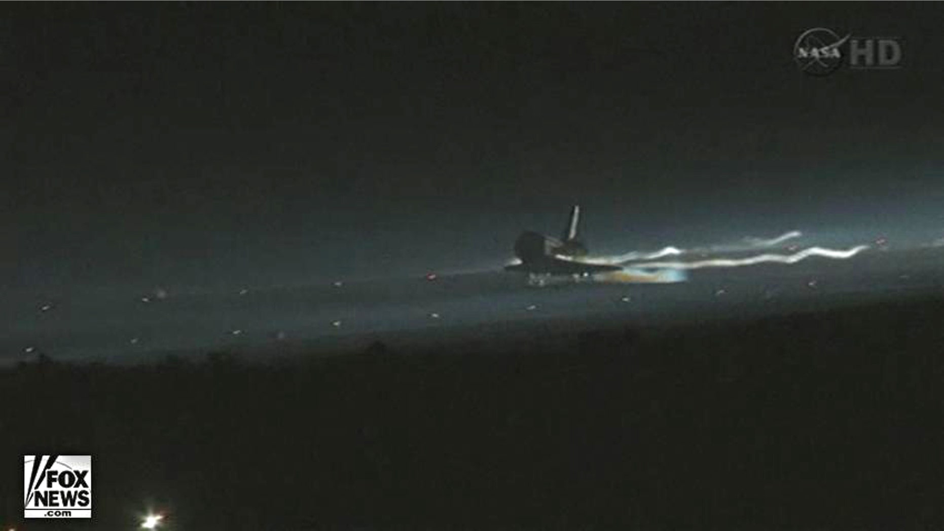 July 21, 2011: Space shuttle Atlantis makes its final landing at Kennedy Space Center.