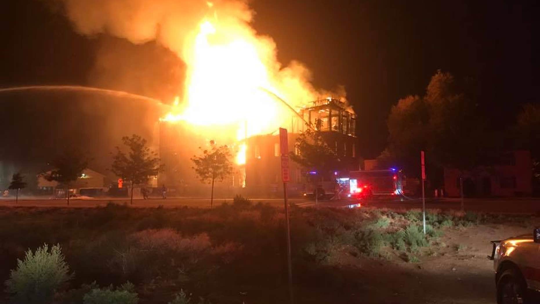 The historic Windsor Mill was destroyed by a fire Sunday.
