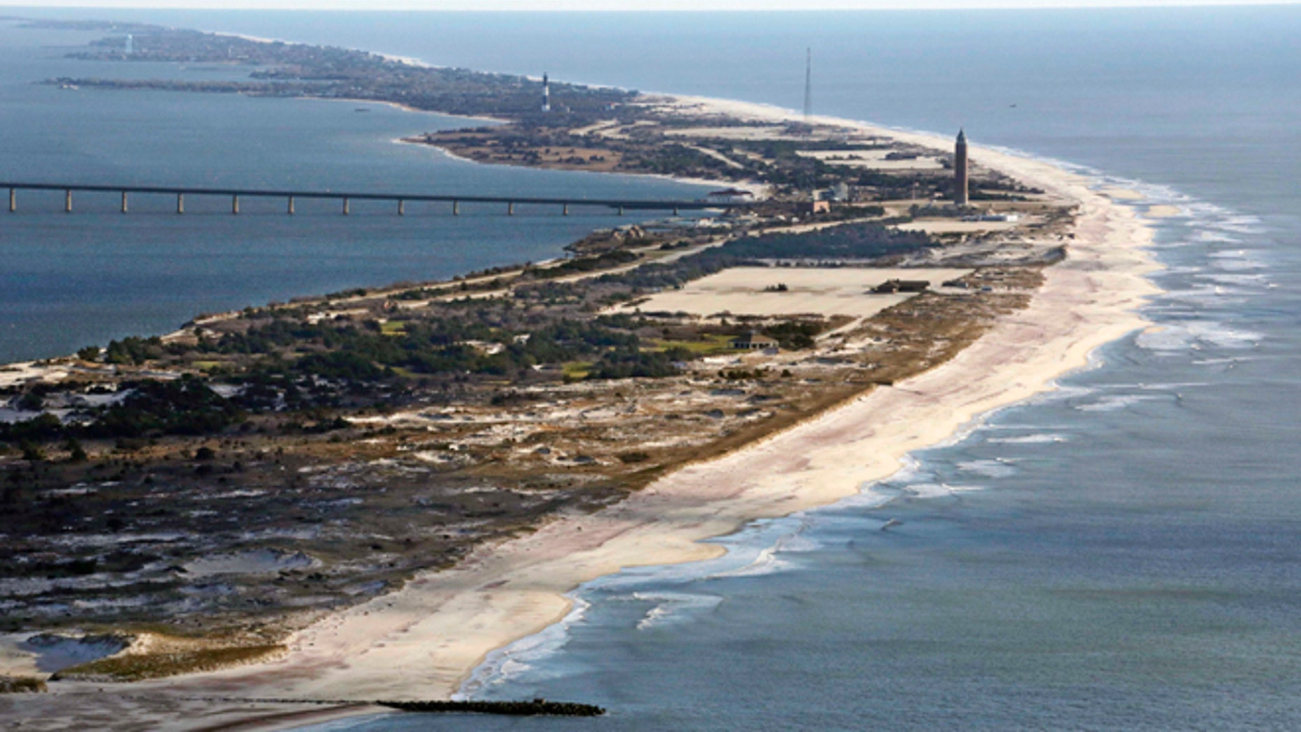 FILE 2013: Robert Moses State Park on Fire island, N.Y., after Superstorm Sandy struck.