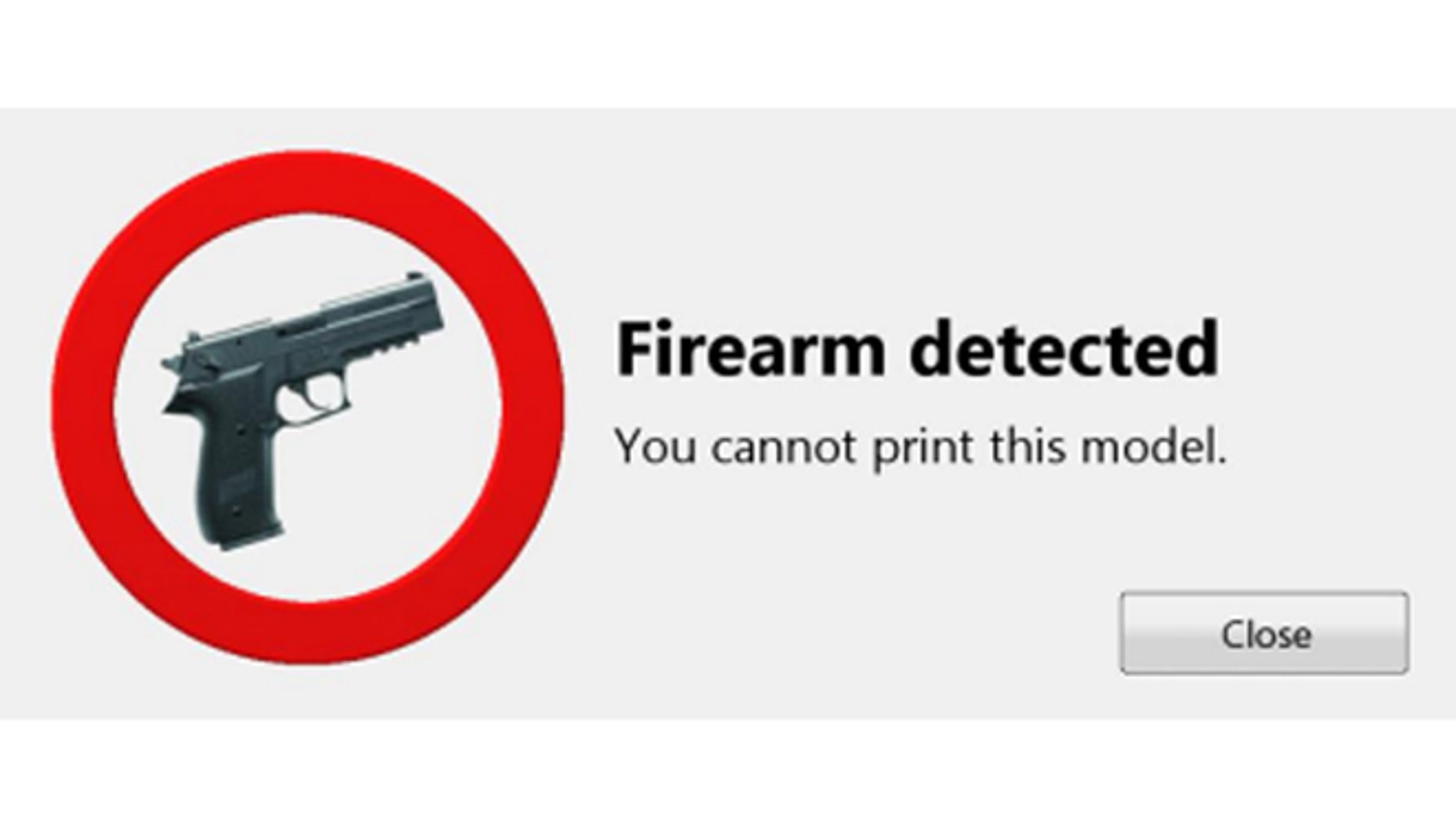 A Danish company claims they have created an algorithm to prevent people from using 3D prints to make guns.