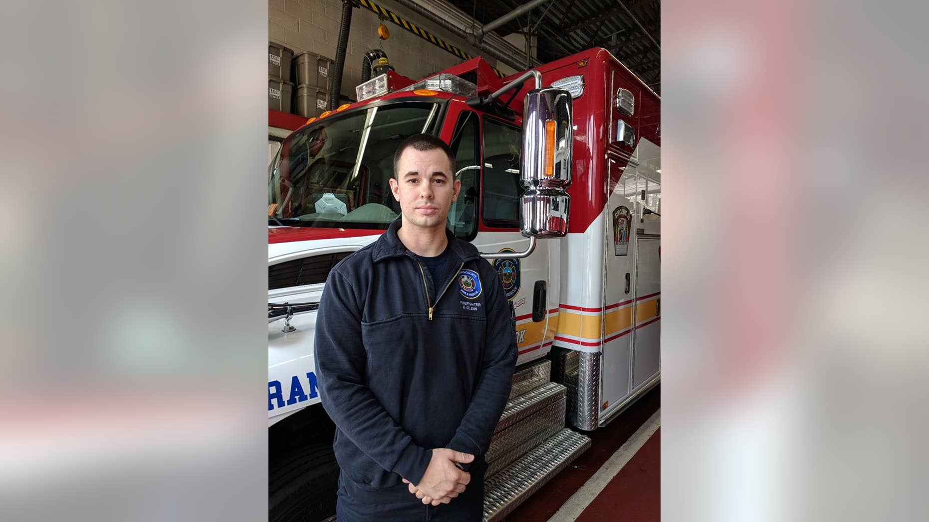 Ryan Glenn risked his life on Monday to save someone else's.