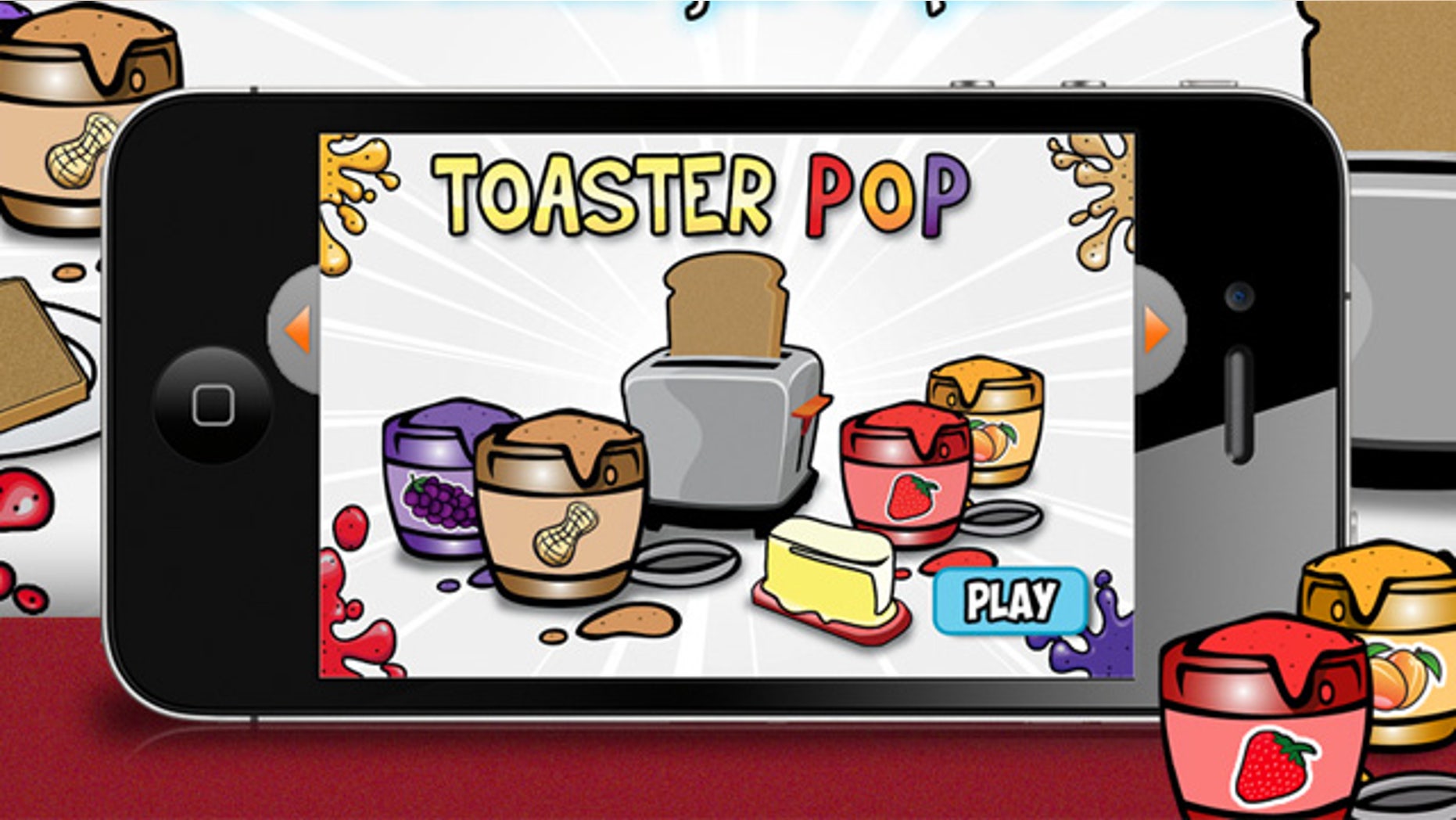 The work of 7-year-old Connor Zamary, Toaster Pop is a 99-cent iPhone game available in the Apple App Store.