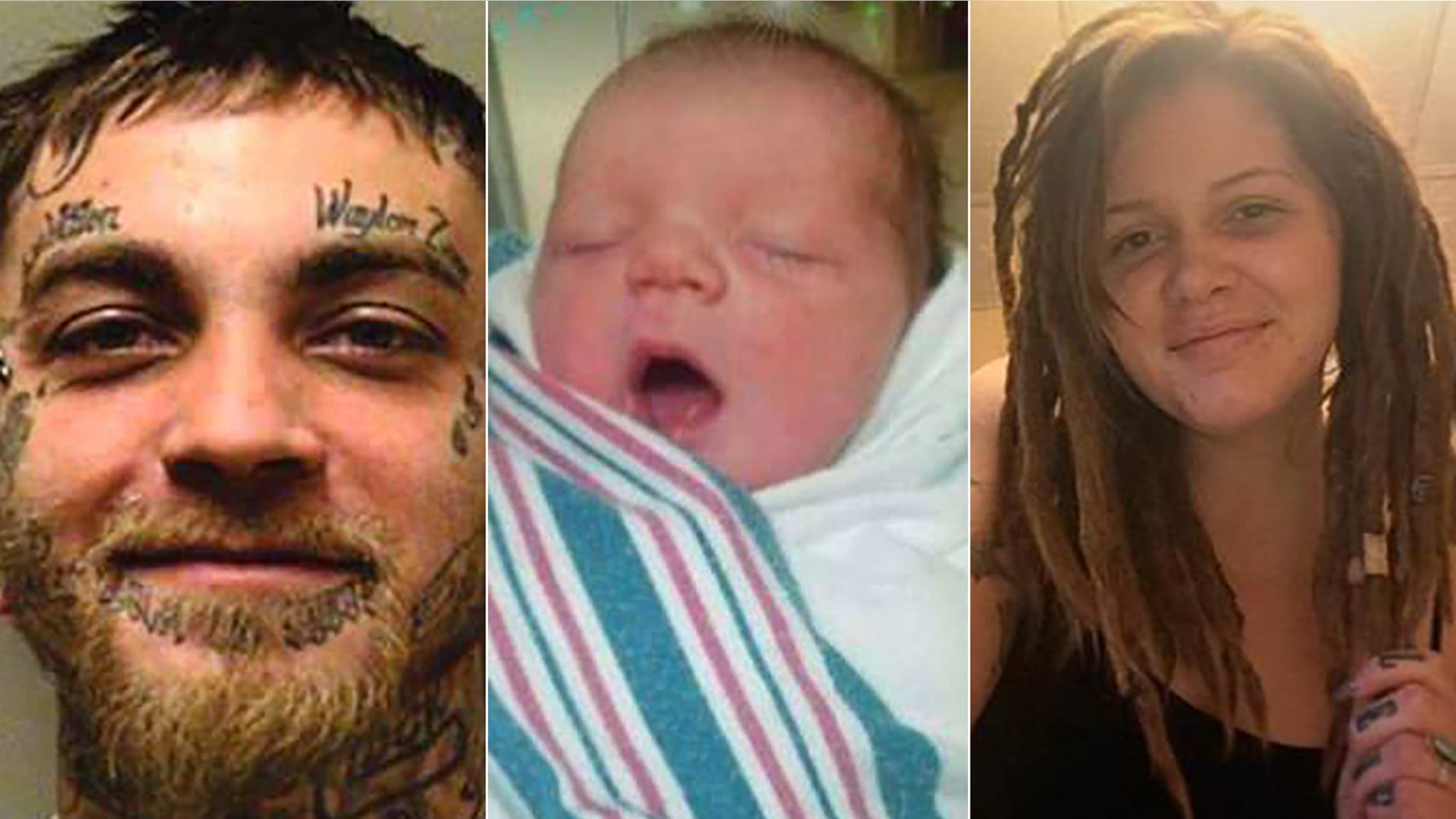 David Cooper, left, Sage Cooper, middle, and Kaitlynn Lovel.