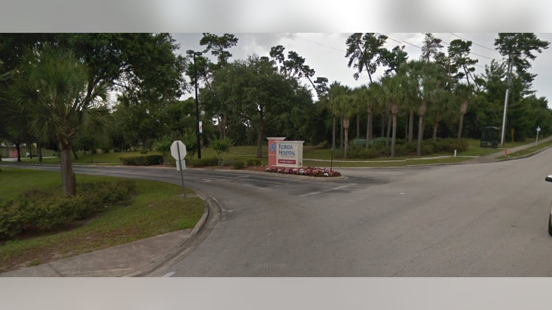 The man checked himself in to Florida Hospital Fish Memorial in Orange City.
