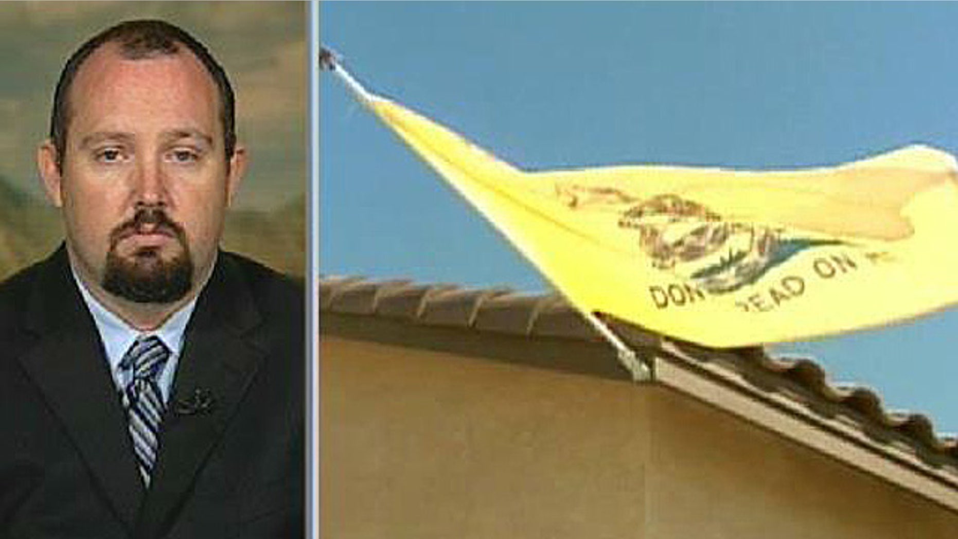 Andy McDonel, of Leveen, Ariz., said he received a letter from his homeowner's association on Aug. 6 instructing him to "remove debris" from his home within 10 days or face a $25 fine.