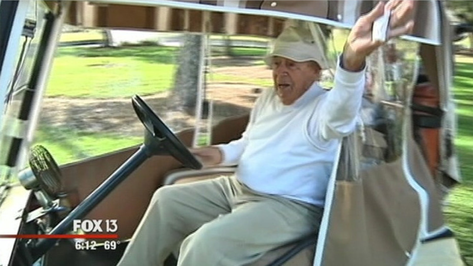 "Well, the good man upstairs had a lot to do with it too, you know," says Gus Andreone.