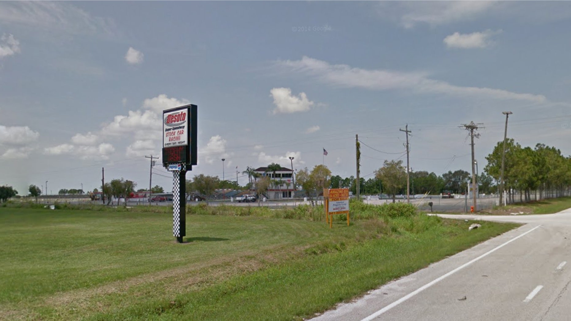 Desoto Speedway in Bradenton, Florida.