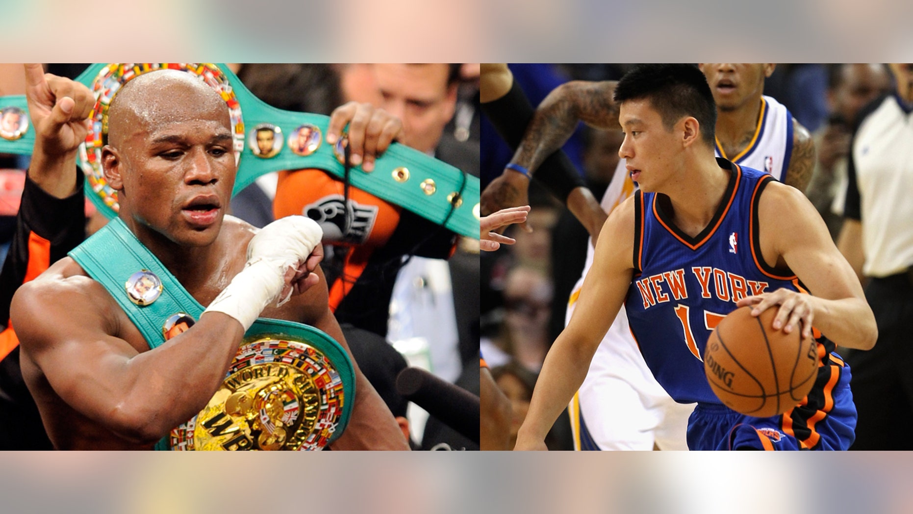 Floyd Mayweather Jr., who fights Miguel Cotto in May, injects race in the Jeremy Lin story.