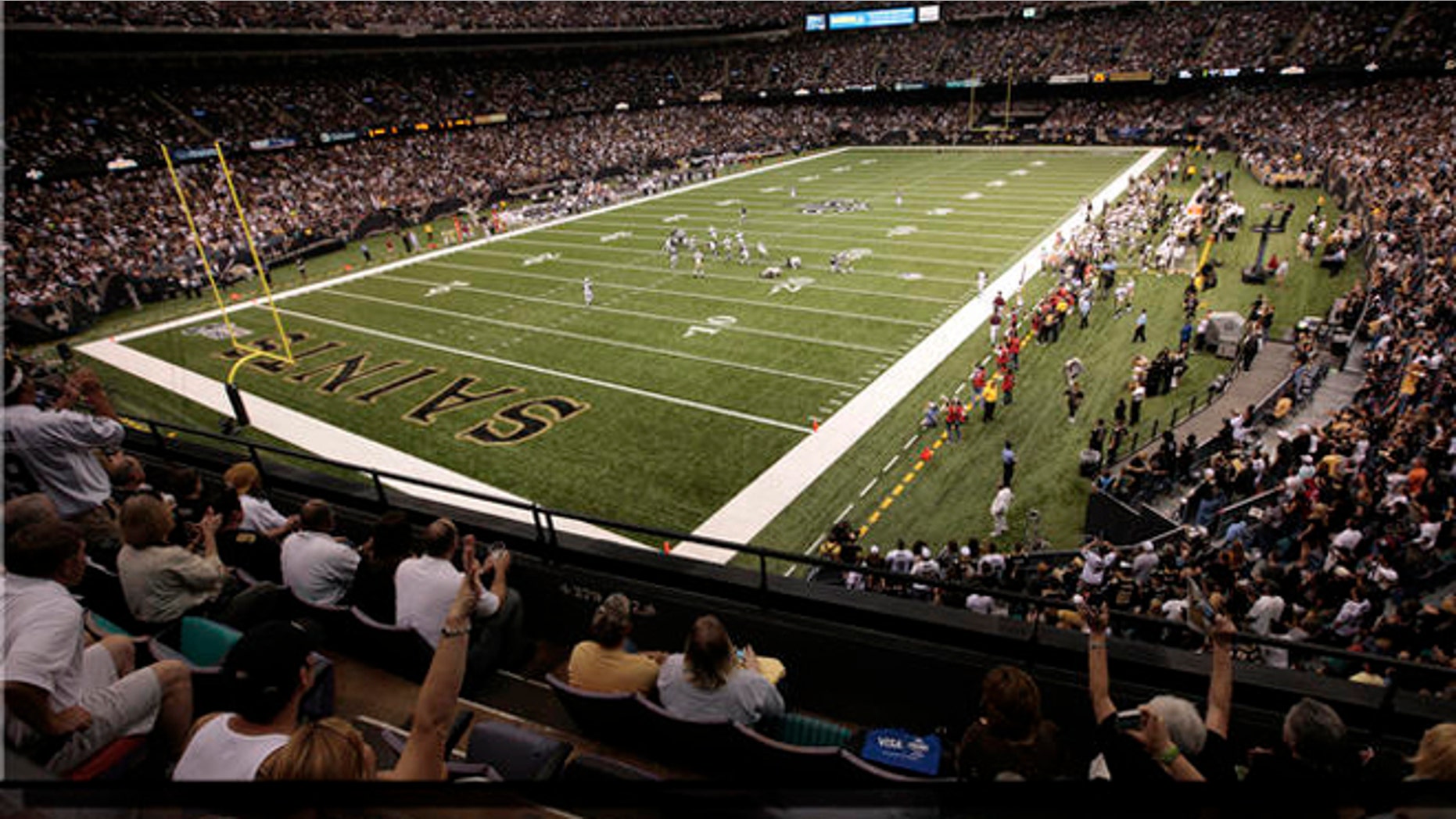 FILE: Aug. 21, 2010: The New Orleans Saints vs. Houston Texans during a preseason NFL game at the Louisiana Superdome in New Orleans, La.