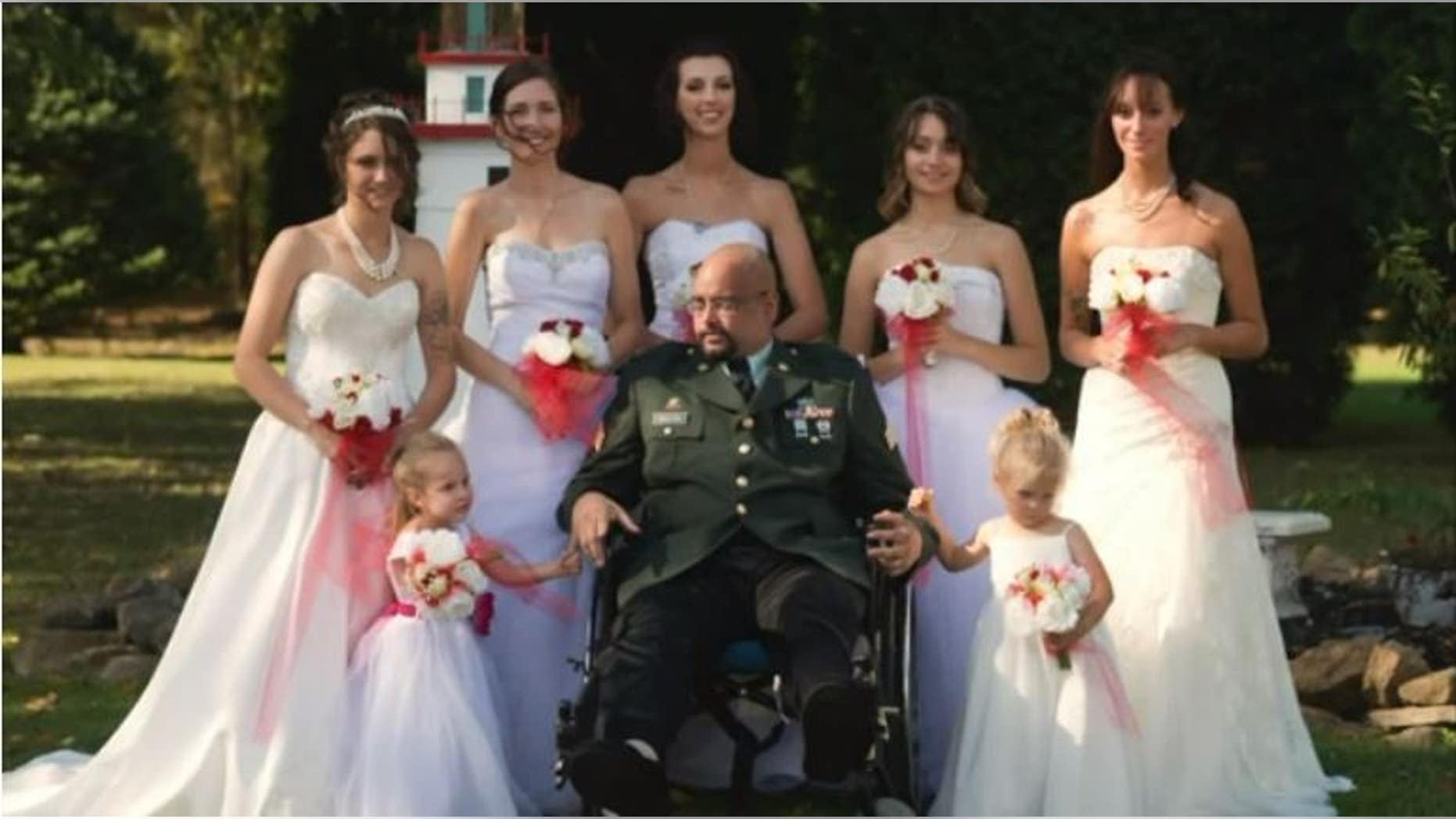 A dying father gets his wish fulfilled in a touching backyard ceremony.