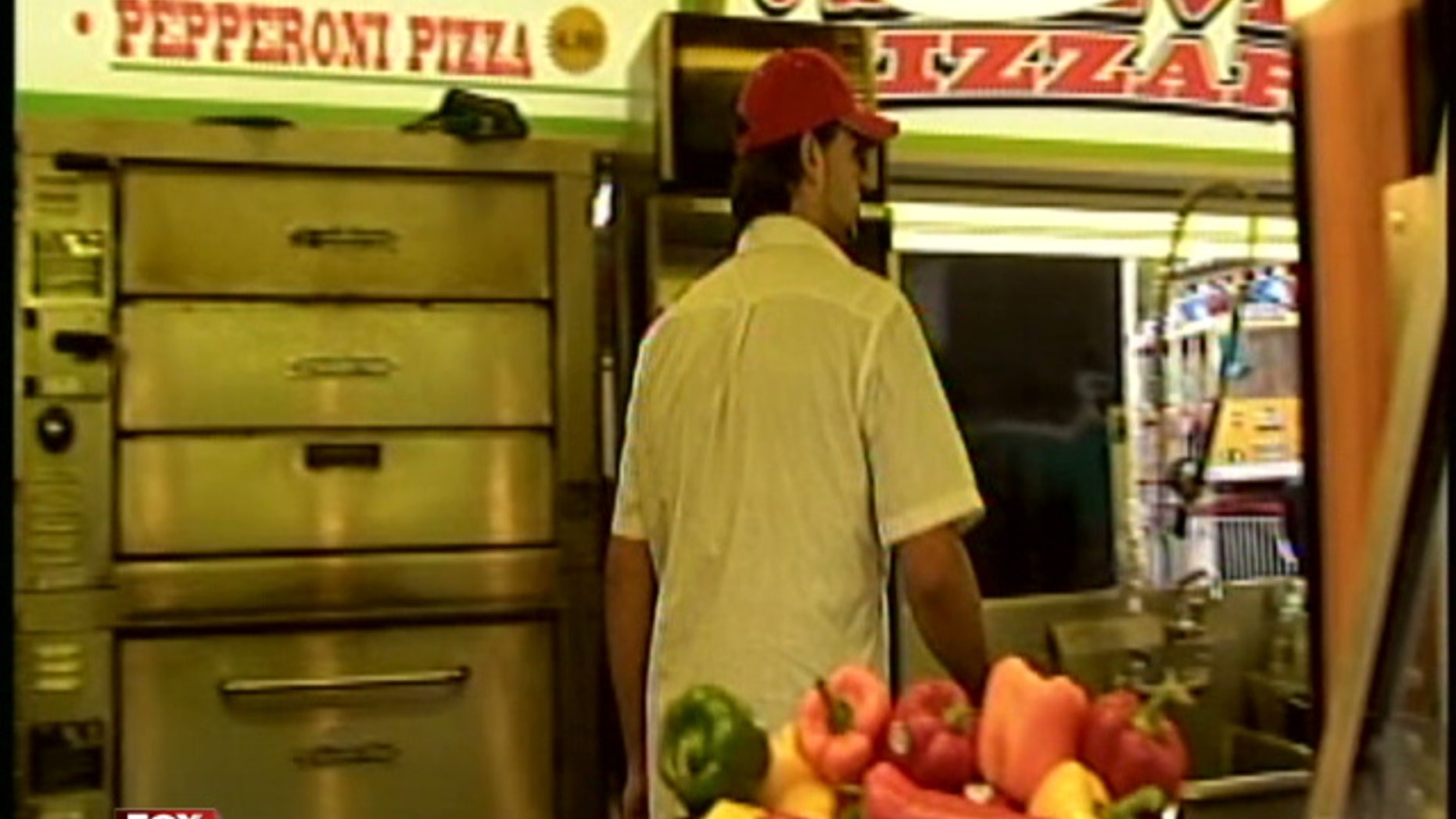 Yousef Hashem, who allegedly groped a teenage girl, works at a local family carnival making pizza in Salem, Mass.