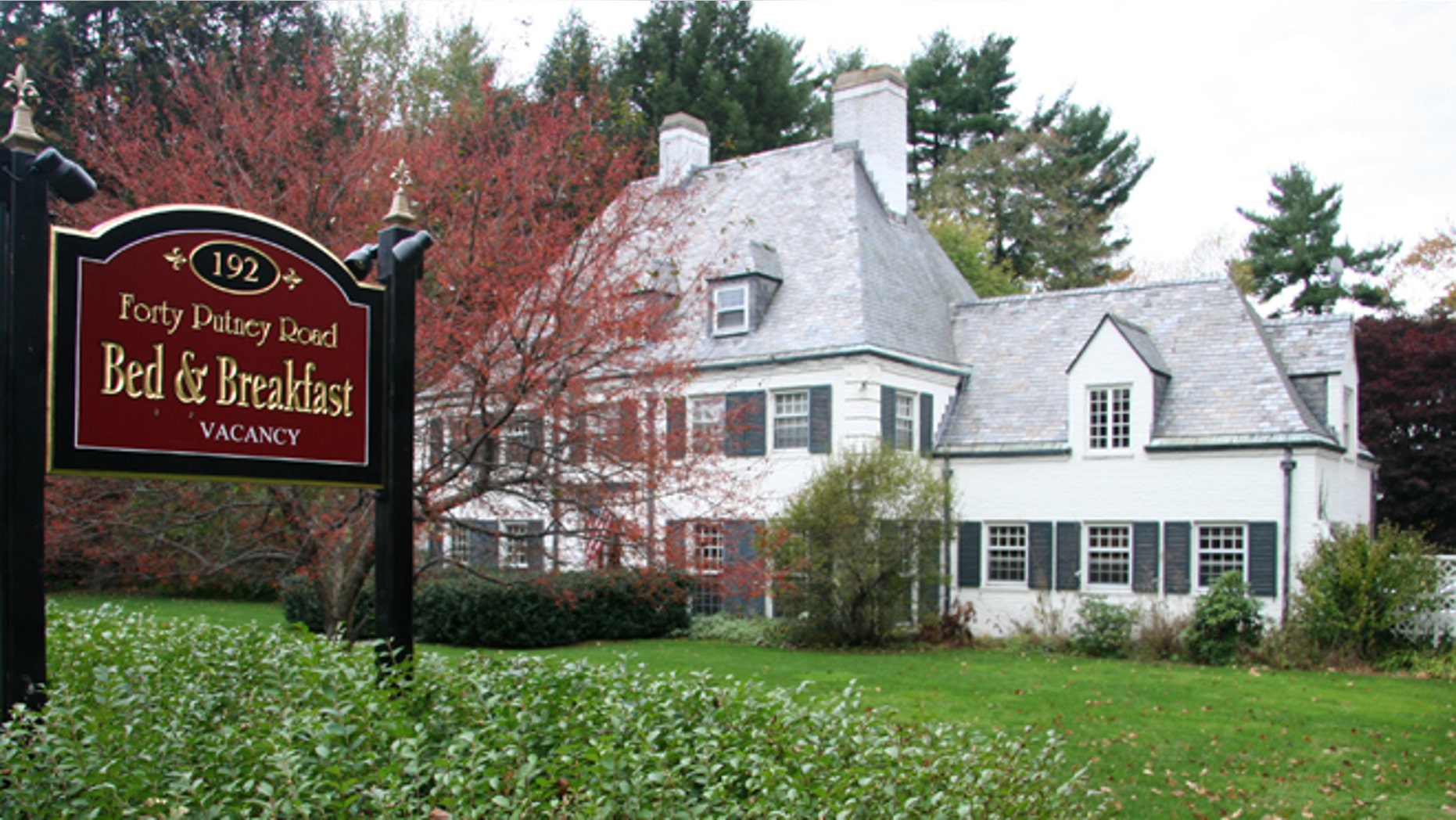 Forty Putney Road Bed and Breakfast is located on land that once belonged to the Vermont Asylum for the Insane.
