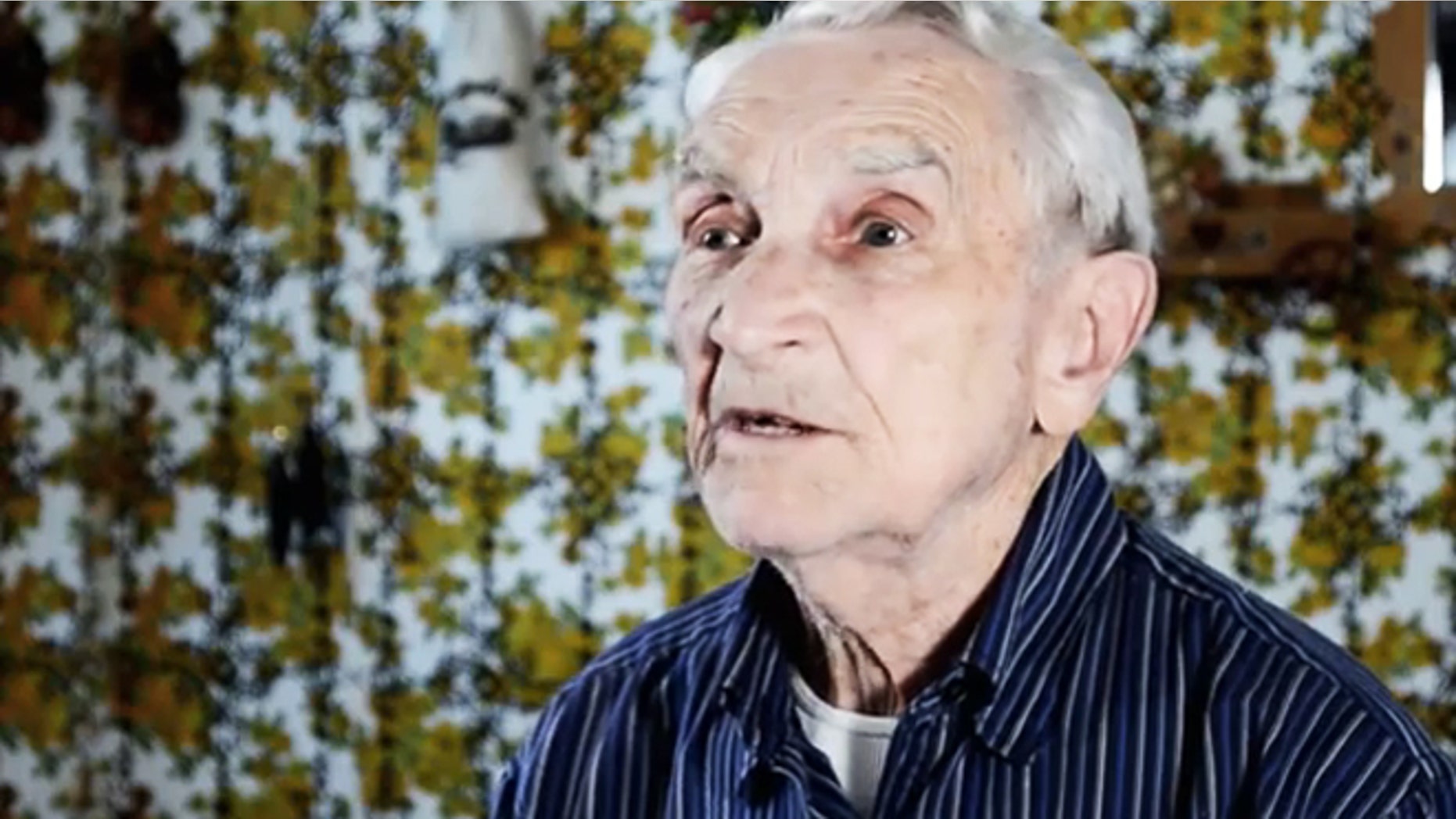 Fred Stobaugh is shown in his viral video "Oh Sweet Lorraine."