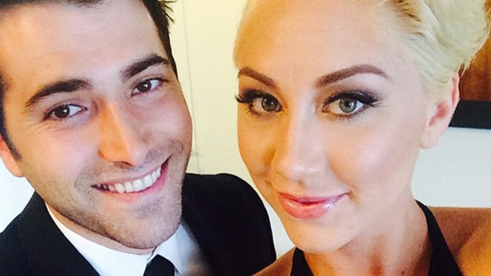 "Days of Our Lives" actor Freddie Smith and his girlfriend Alyssa Tabit.