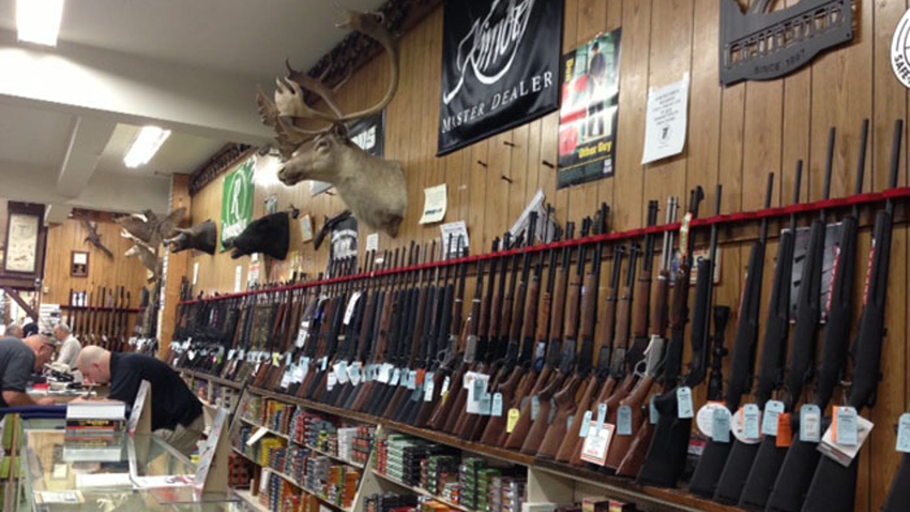 Dunkelberger's Sporting Outfitter on Main Street in Stroudsburg, where Eric Frein made purchases -- the most recent in 2012, said owner Jere Dunkelberger.