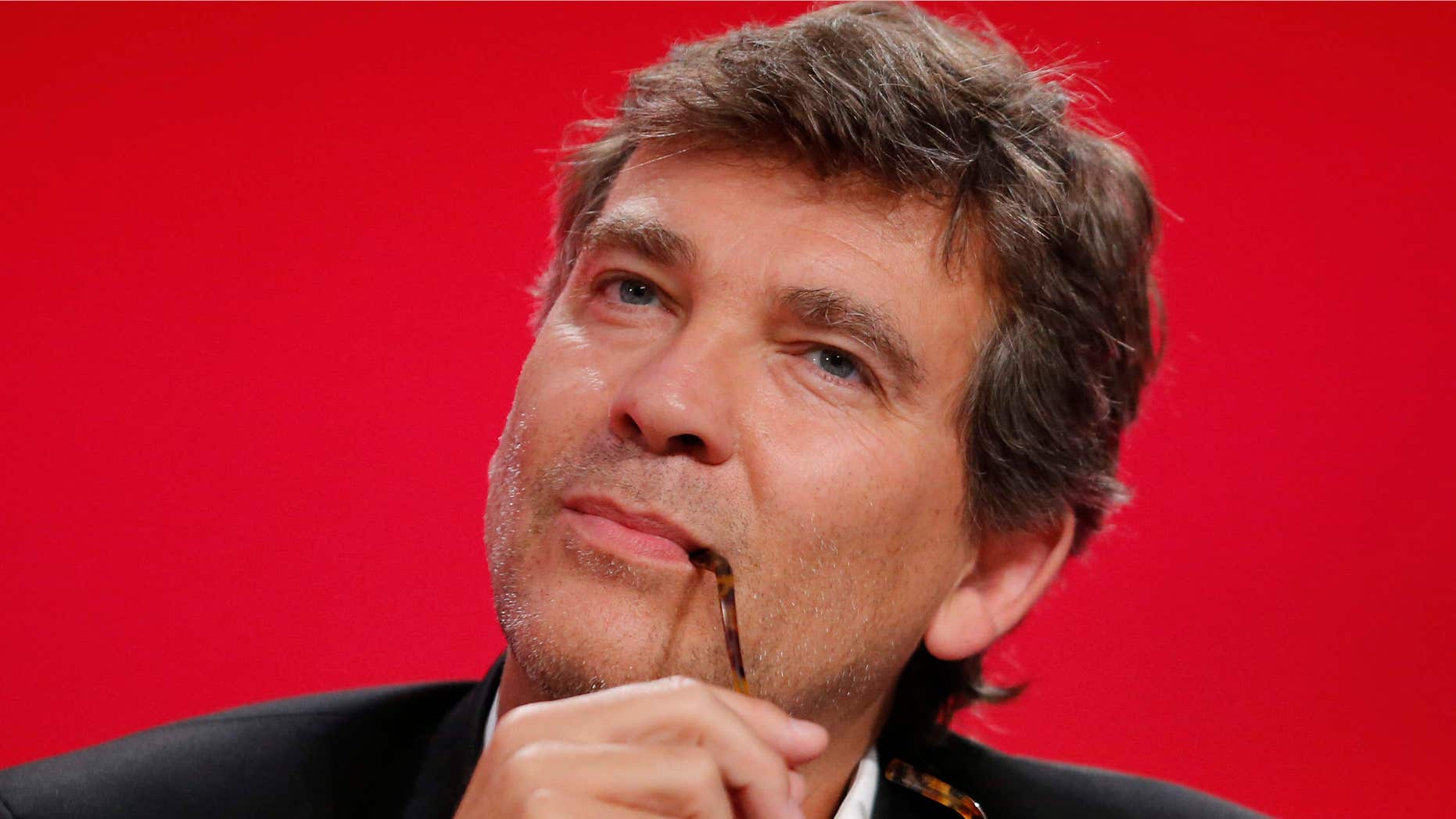 Aug. 30, 2014: Former French Economy Minister Arnaud Montebourg, attends the Socialist Party's "Universite d'ete" summer meeting in La Rochelle, western France.