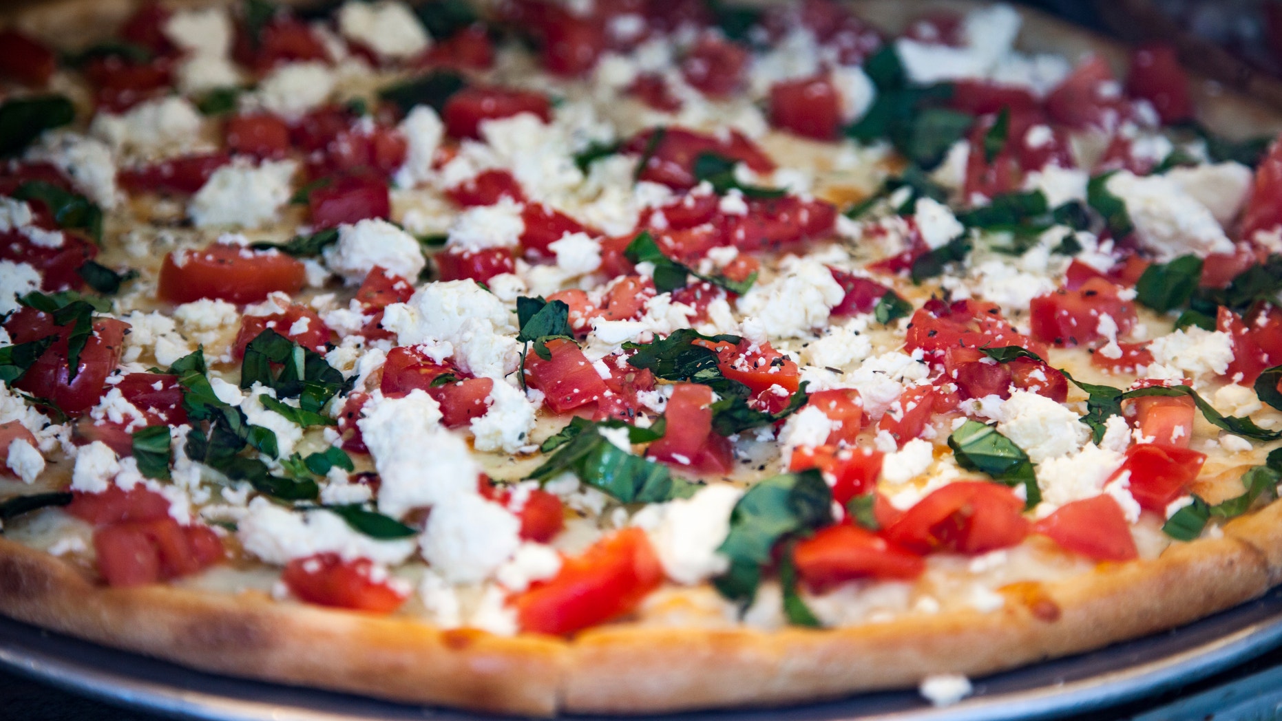 Delicious fresh made italian pizza
