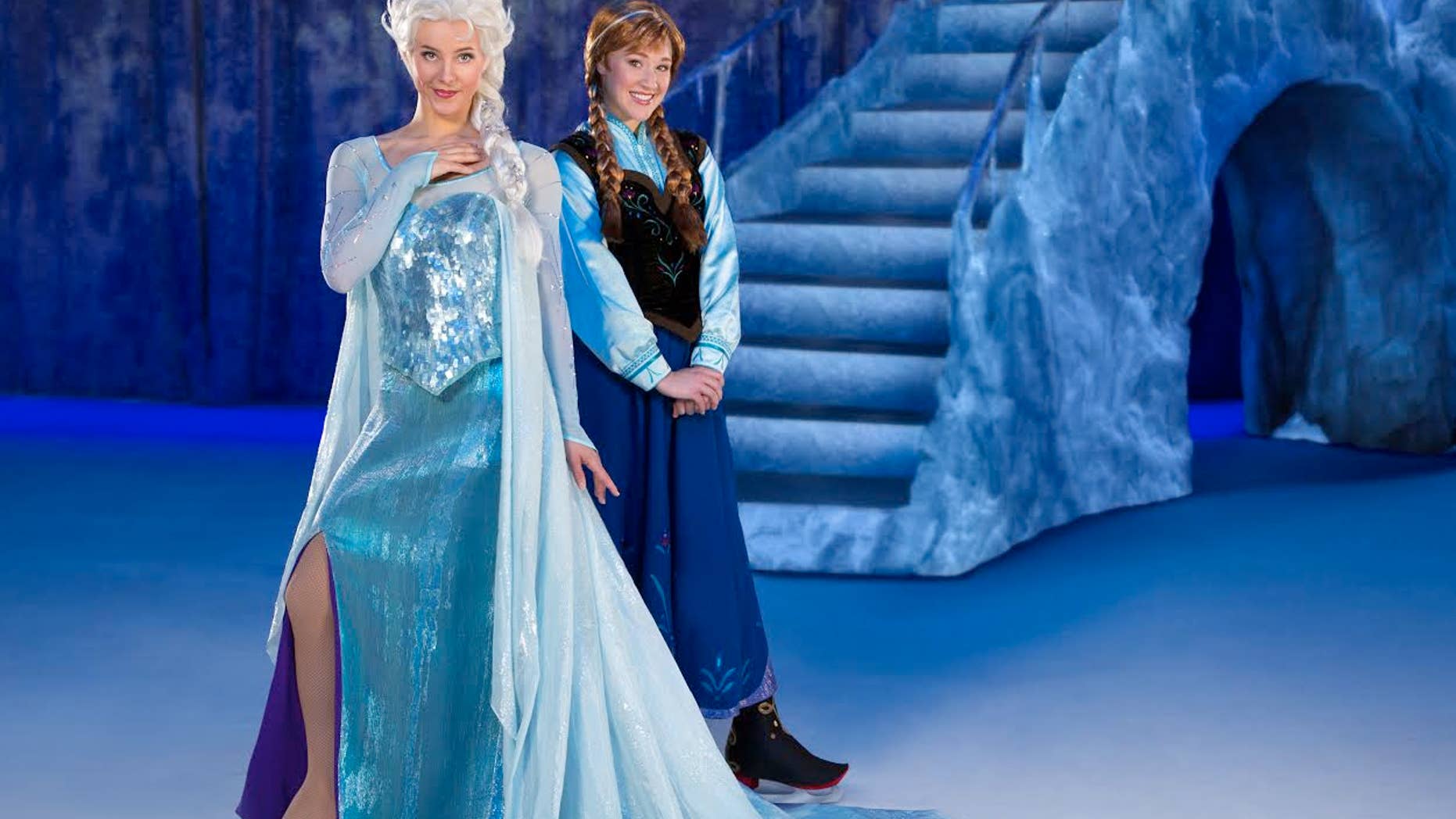 Elsa and Anna from 'Disney on Ice presents Frozen.'
