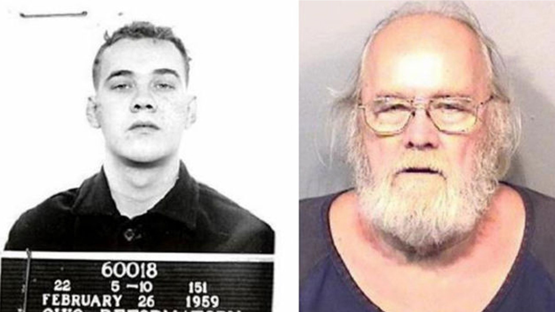 Frank Freshwaters seen in 1959 and 2015.