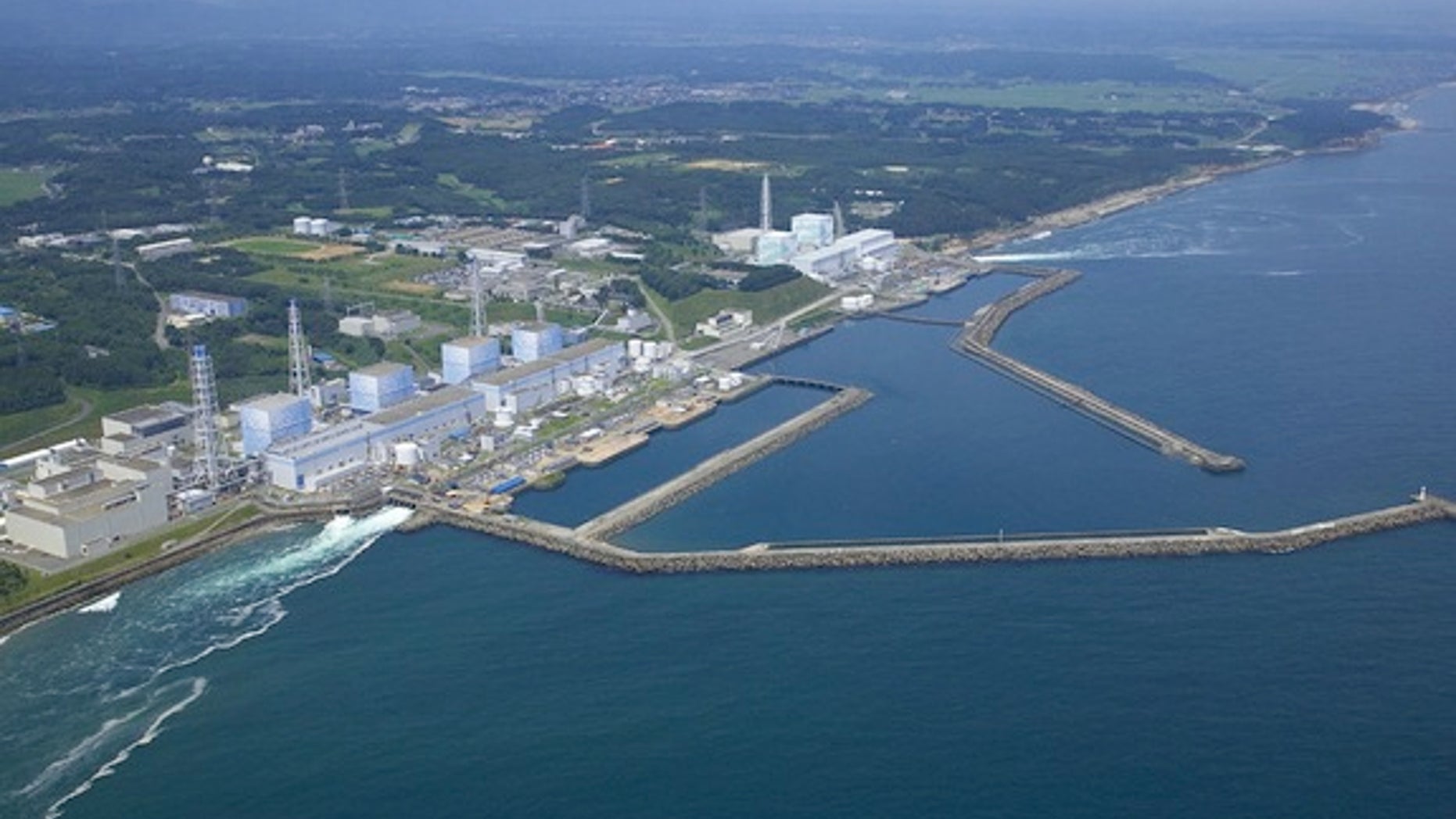 The Fukushima Daiichi Nuclear Power Plant in Japan.