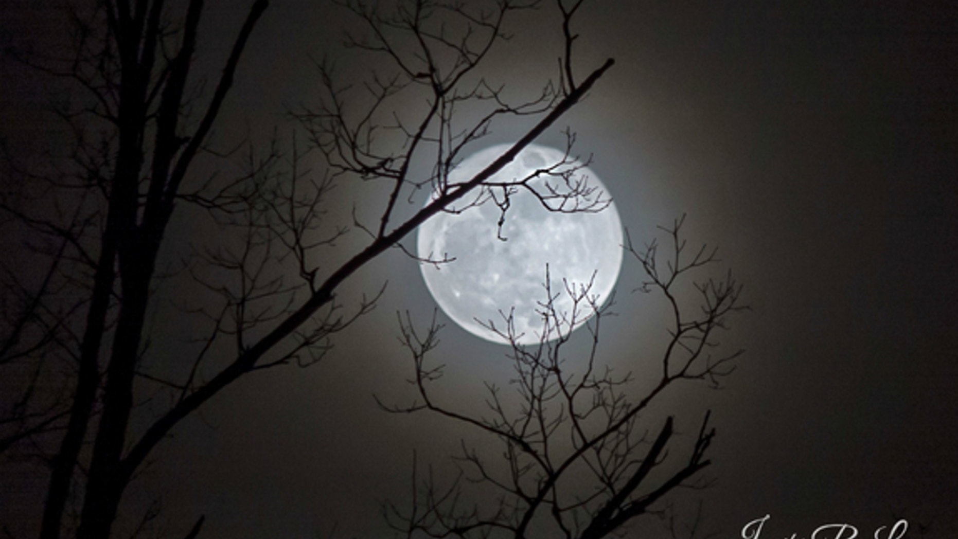 The full moon, captured by astrophotographer Jennifer Rose Lane on Jan. 5, 2015, in Chapmanville, West Virginia. Tonight (July 31) there will be a Blue Moon in the sky.
