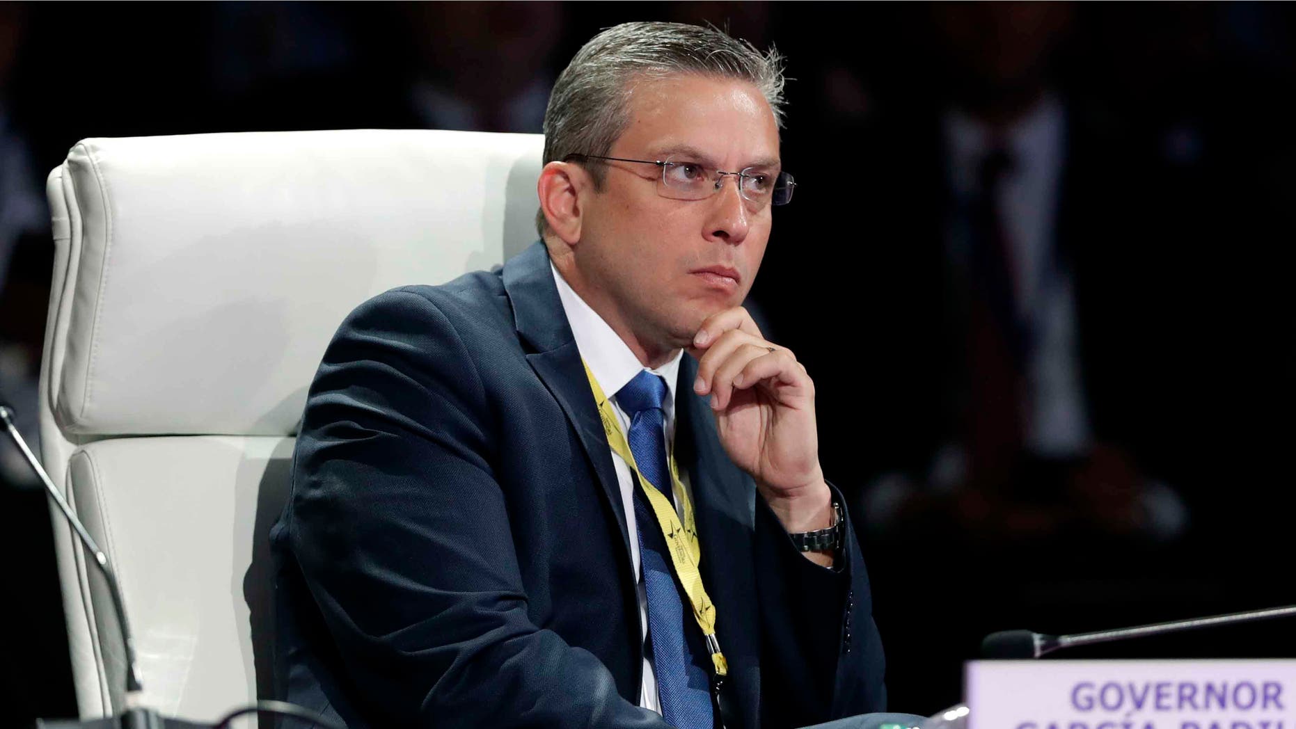 Puerto Rico Gov. Alejandro Garcia Padilla in a July 15, 2016 file photo.