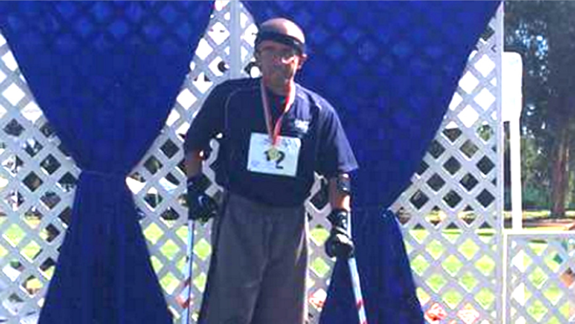 Edward Garcia, an 11-time Special Olympian