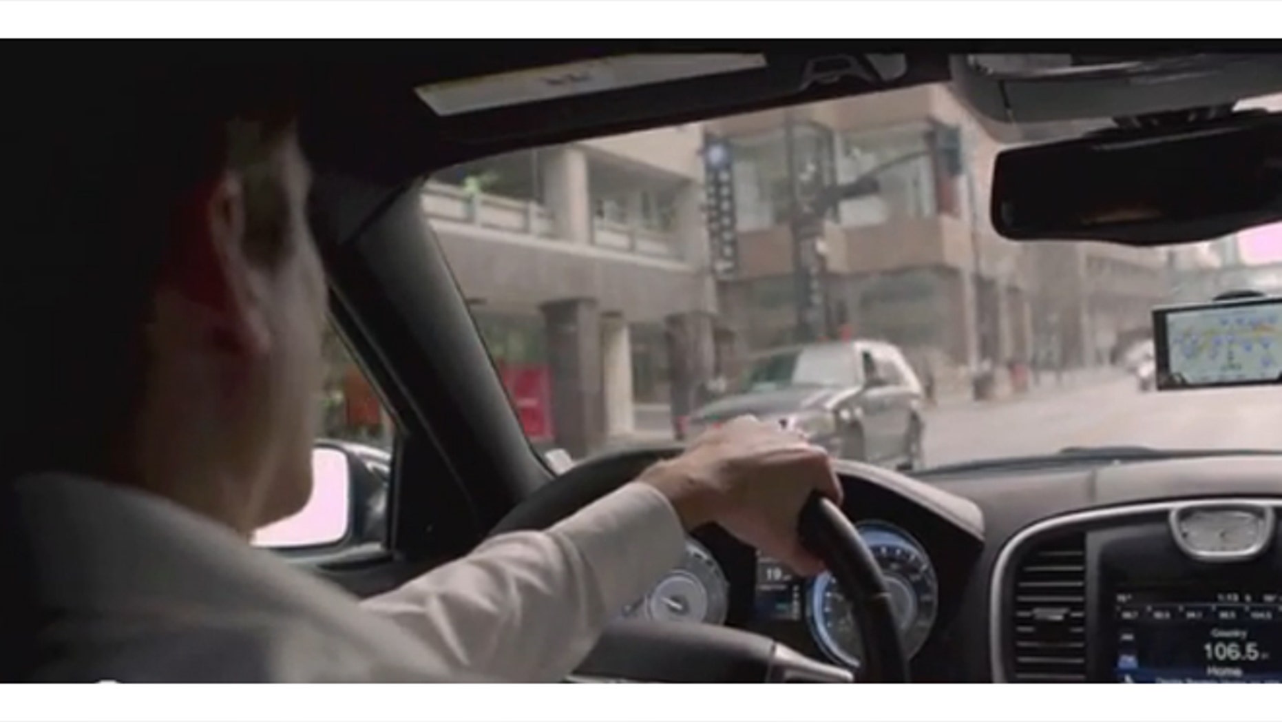 Garmin is introducing a new GPS technology that will project directions onto your windshield. Pictured above is their Garmin Real Directions system.