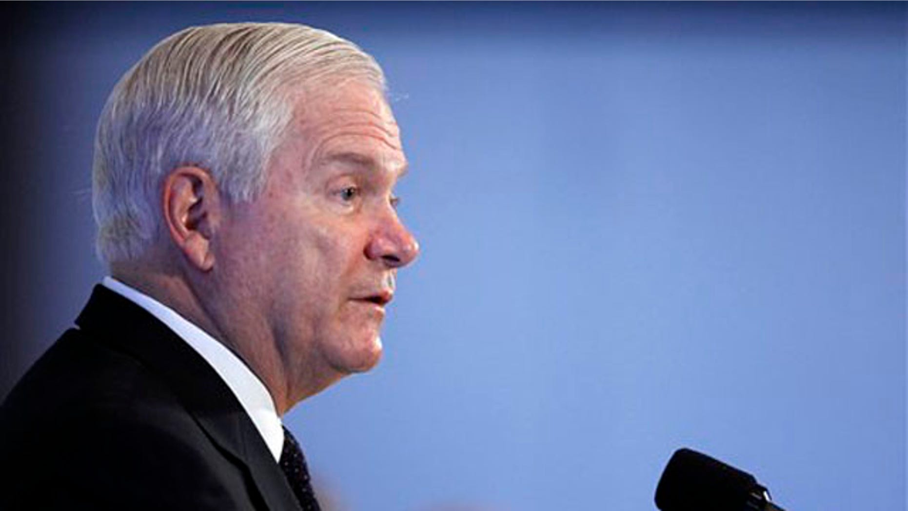 Defense Secretary Robert Gates speaks at the National Press Club in Washington Sept. 10. (AP Photo)