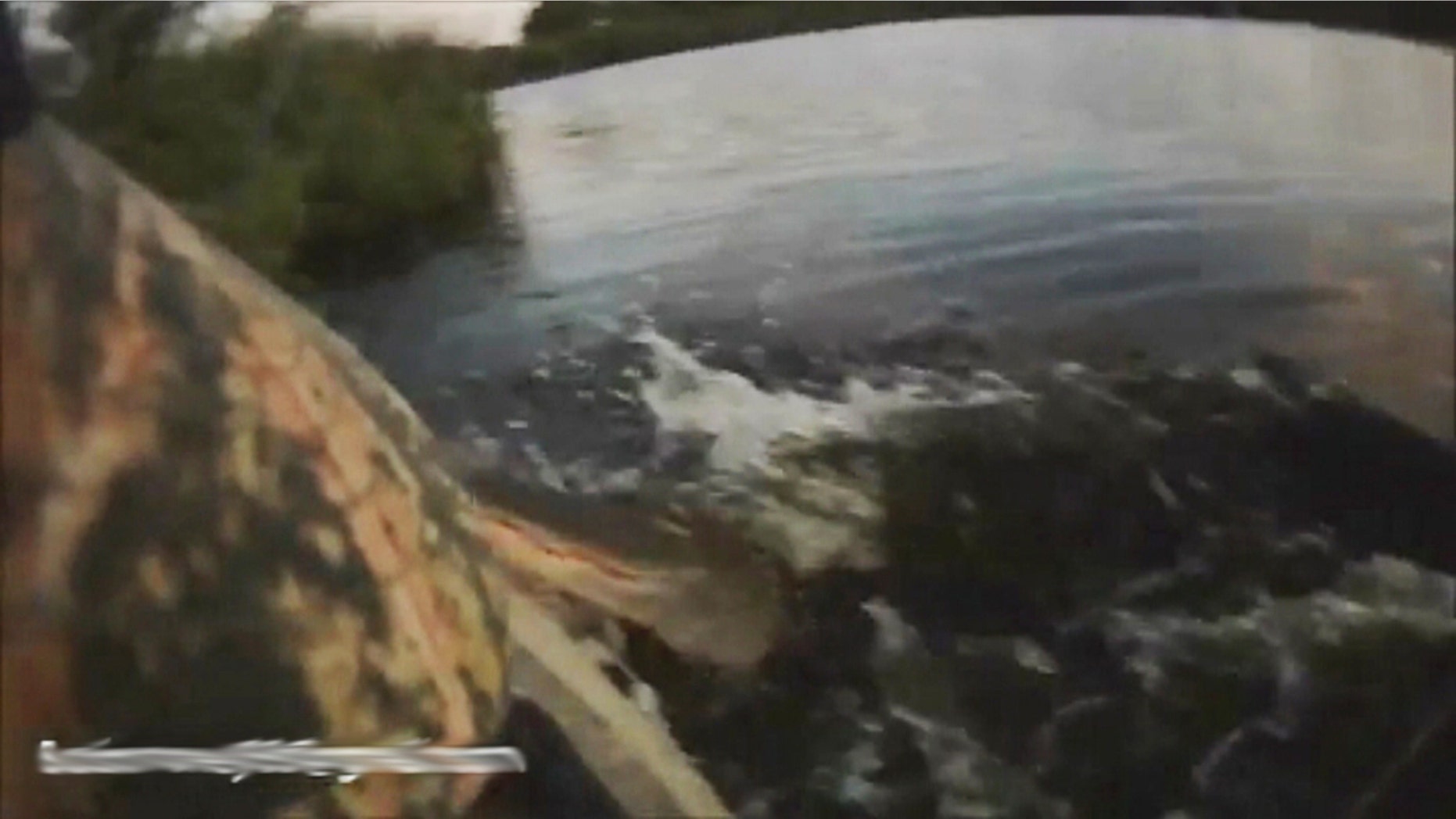 A Florida kayaker had the fright of his life when his fishing trip was interrupted by an alligator that leapt into his boat.