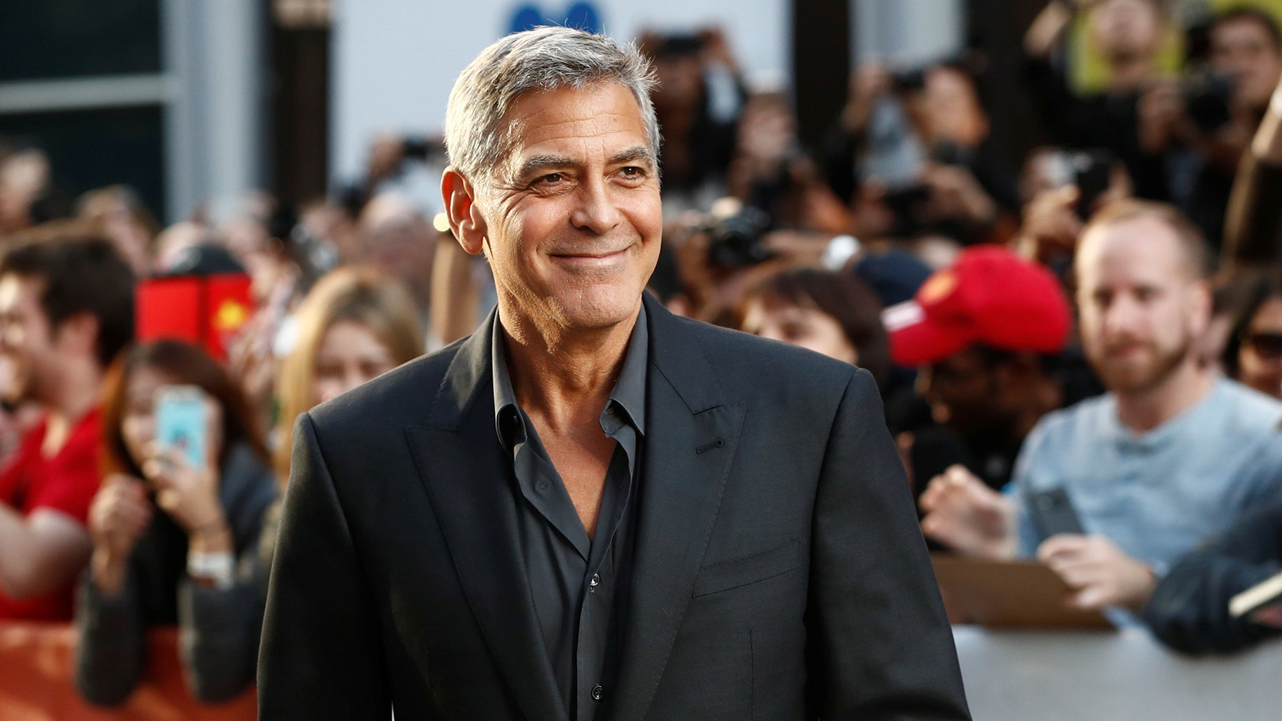 George Clooney was injured after getting into a motorbike accident in Sardinia, Italy.