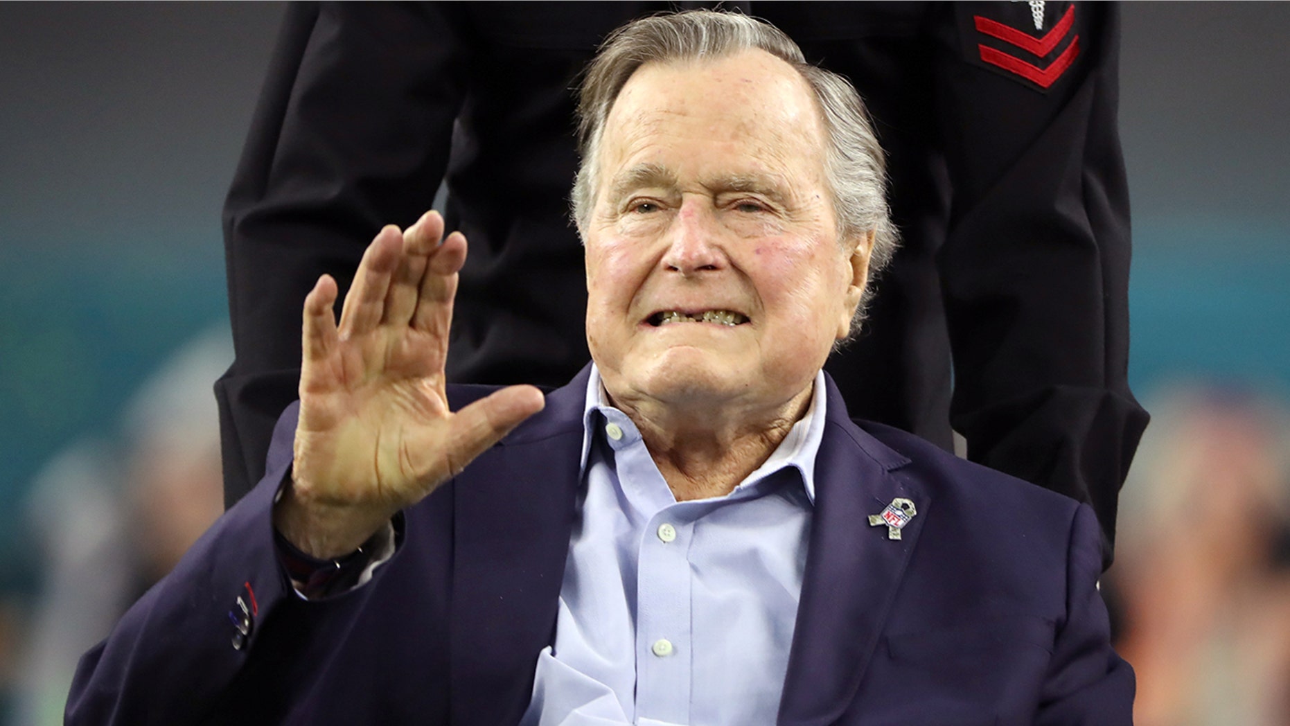 Former President George H.W. Bush was released from the hospital on Friday, his spokesman said.